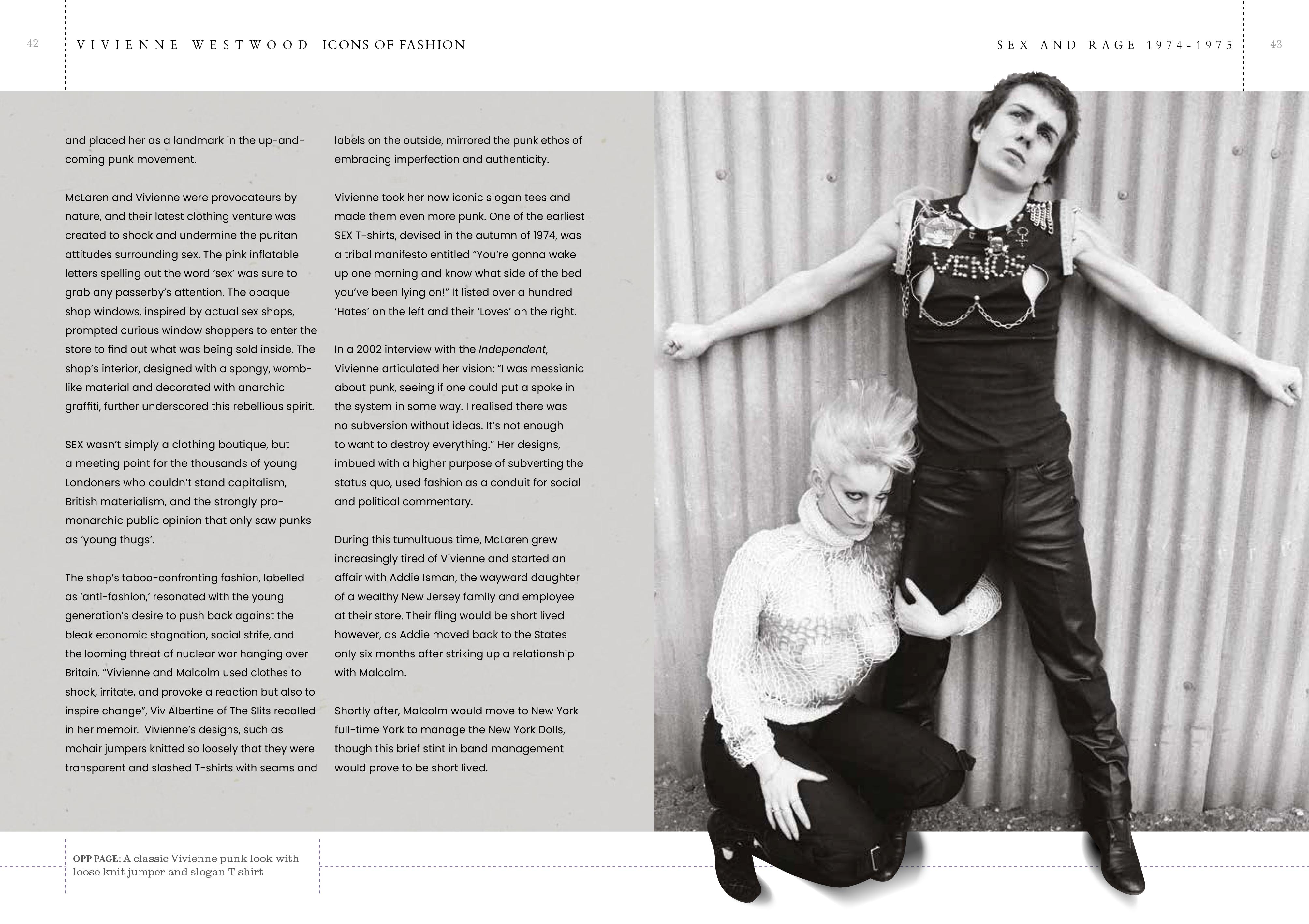 Vivienne Westwood: Icons of Fashion