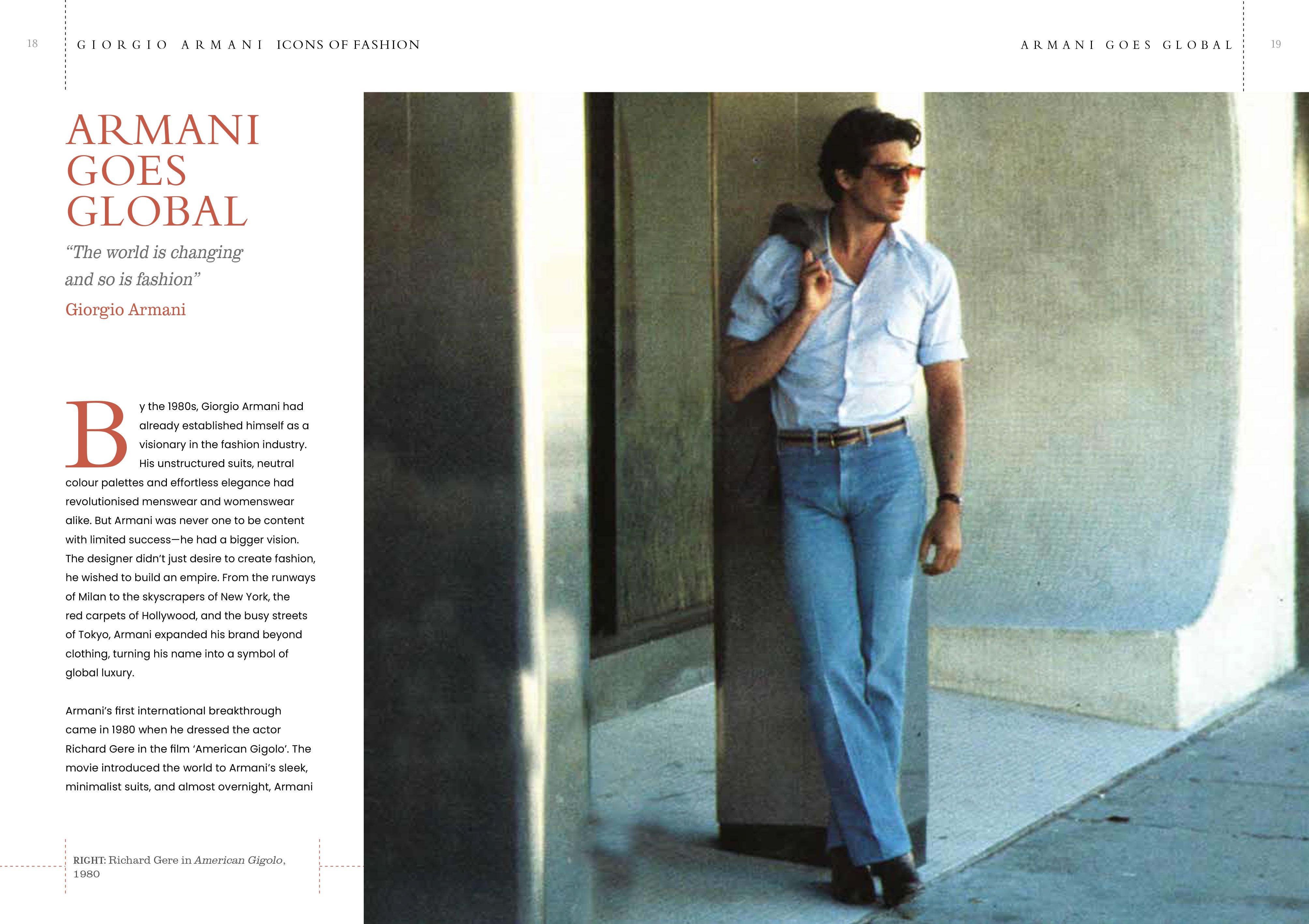 Giorgio Armani: Icons of Fashion