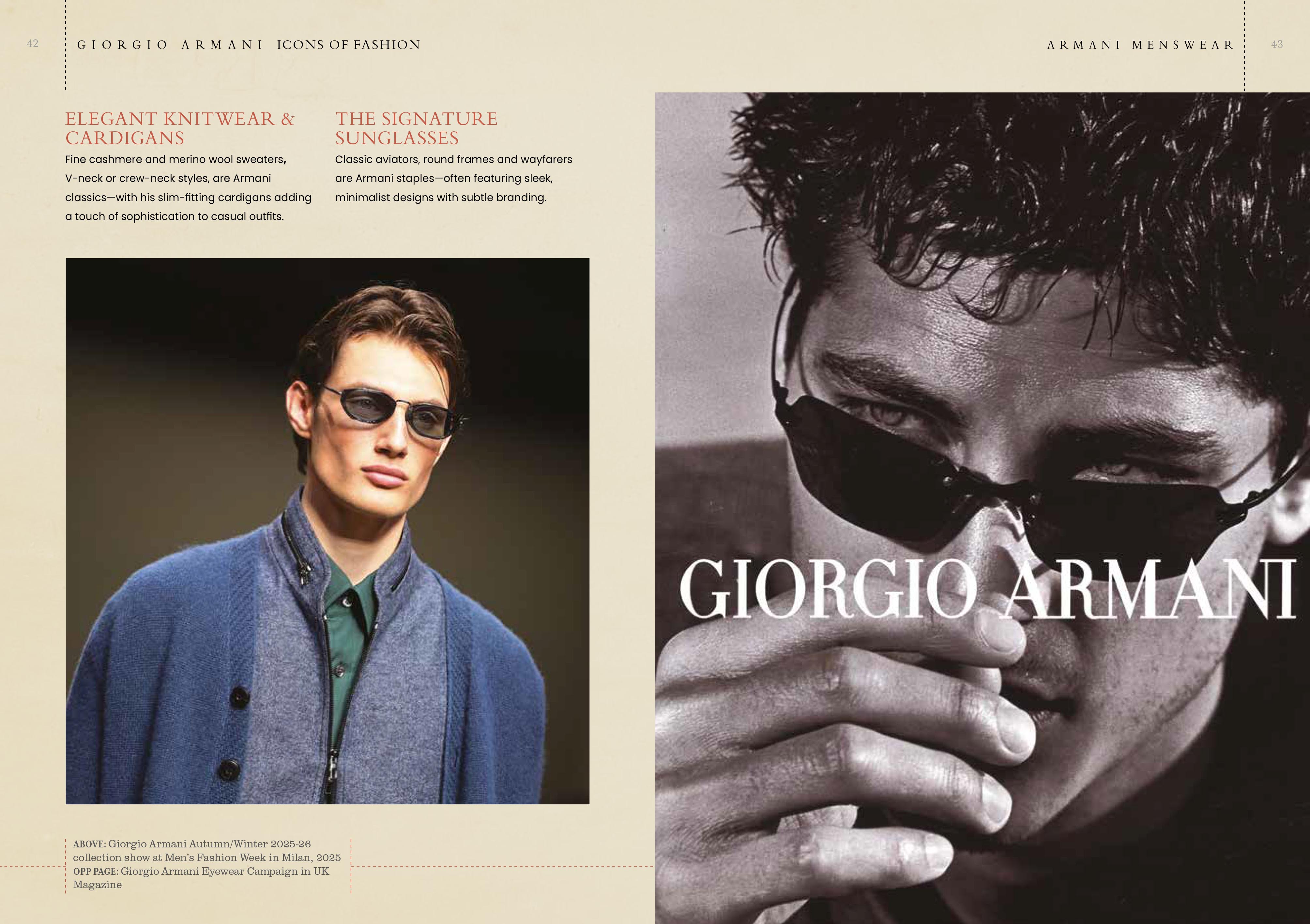 Giorgio Armani: Icons of Fashion