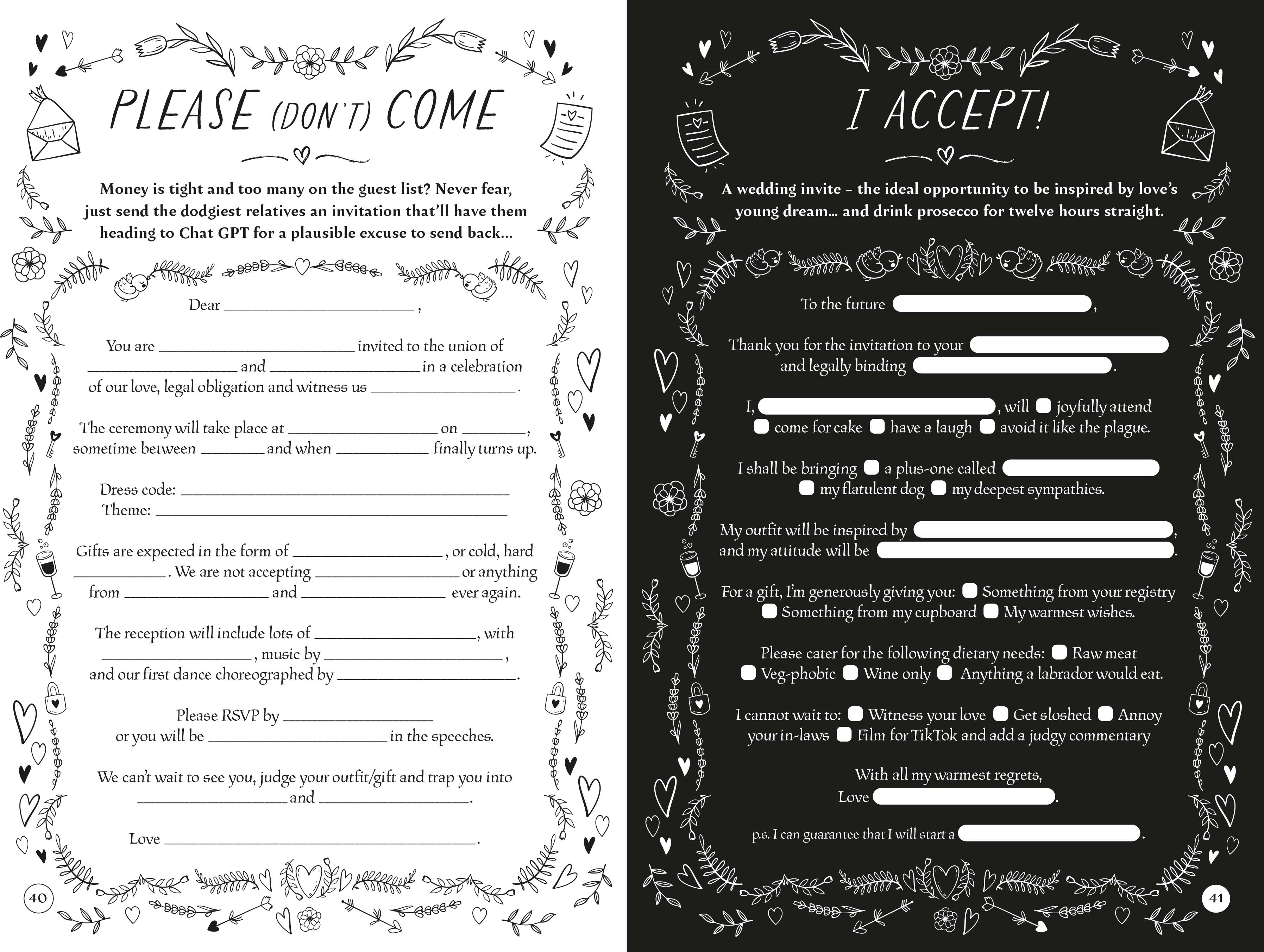 Up Yours - Marriage!