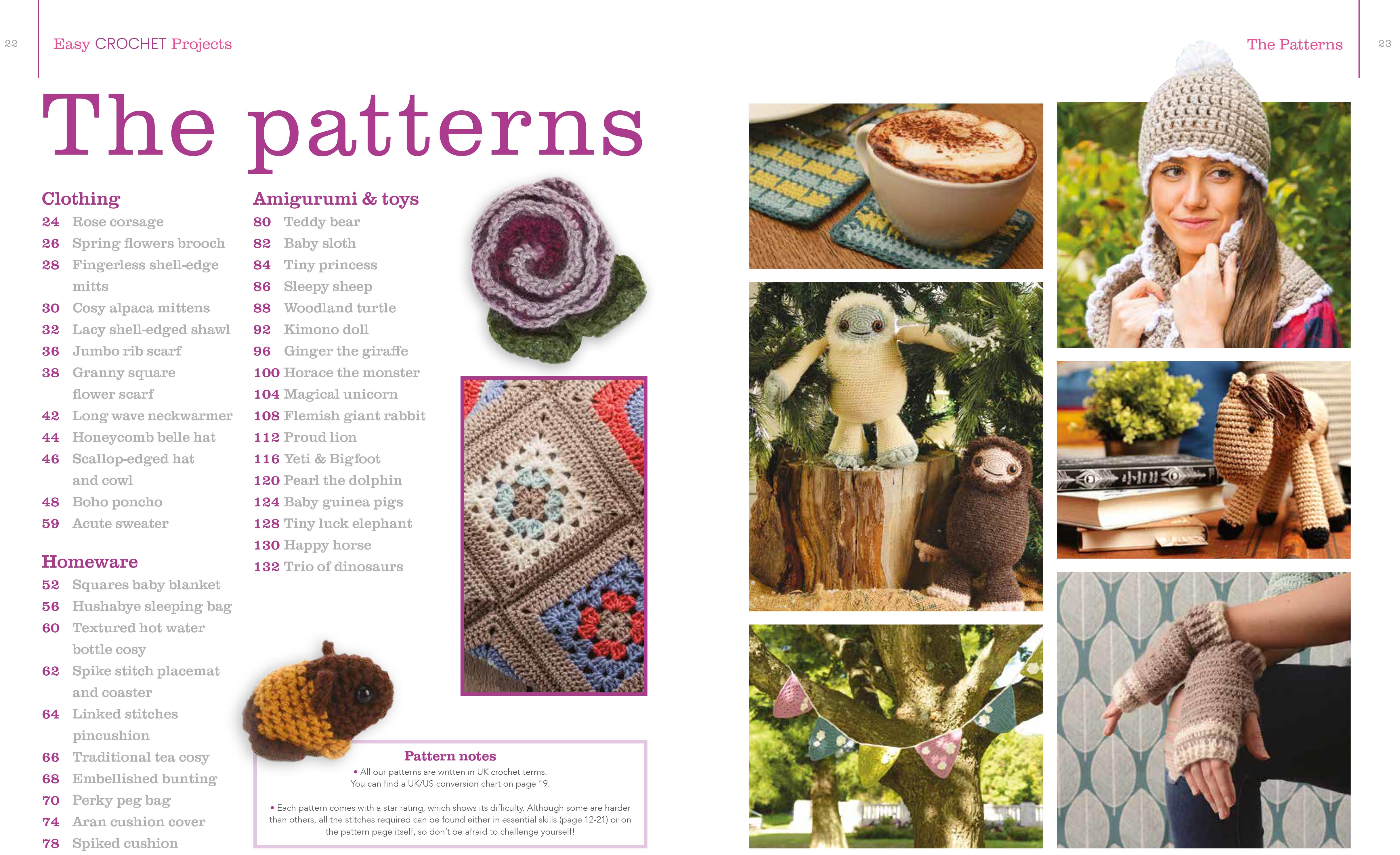 The Compact Book of Easy Crochet Projects