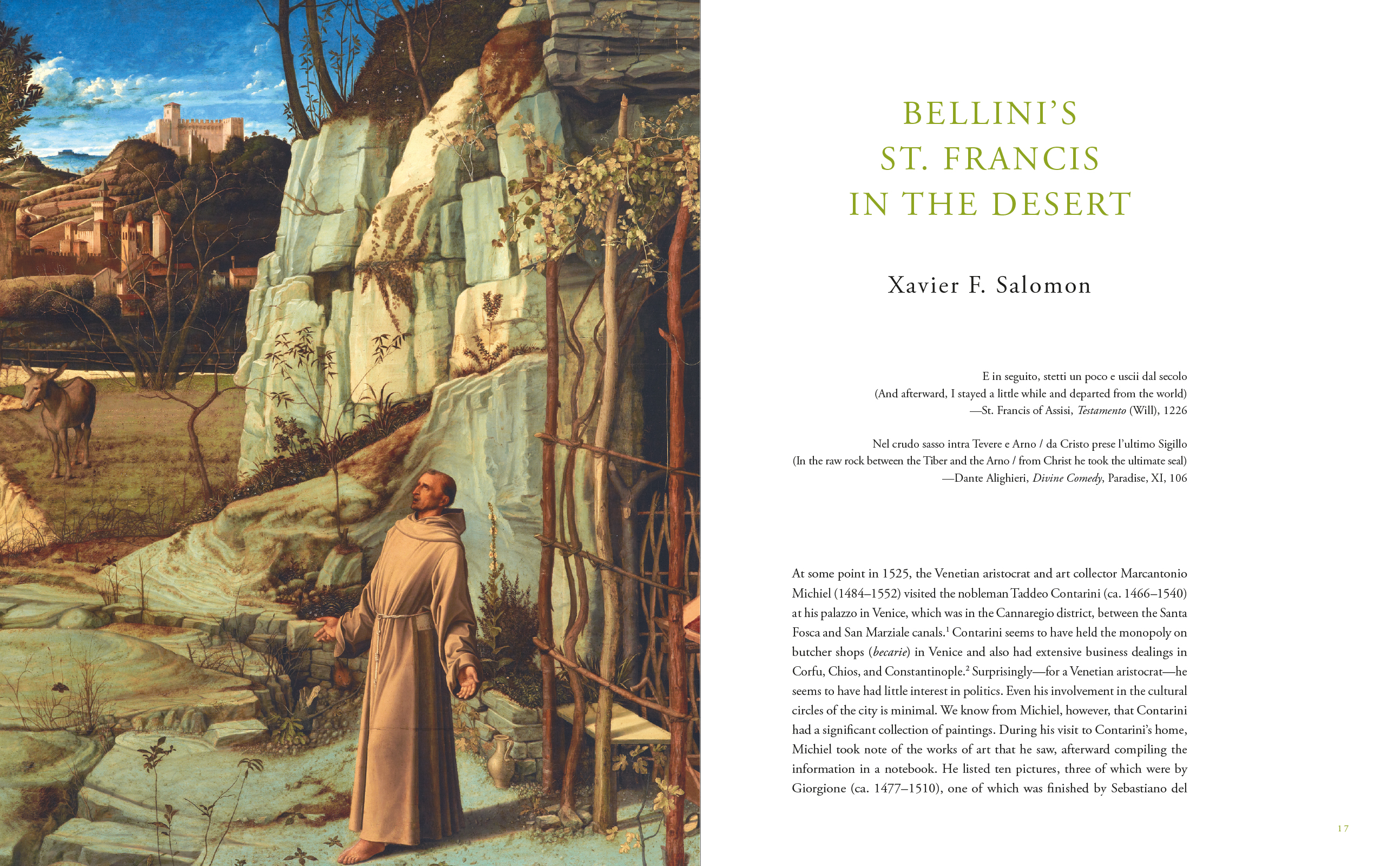 Bellini's St. Francis in the Desert