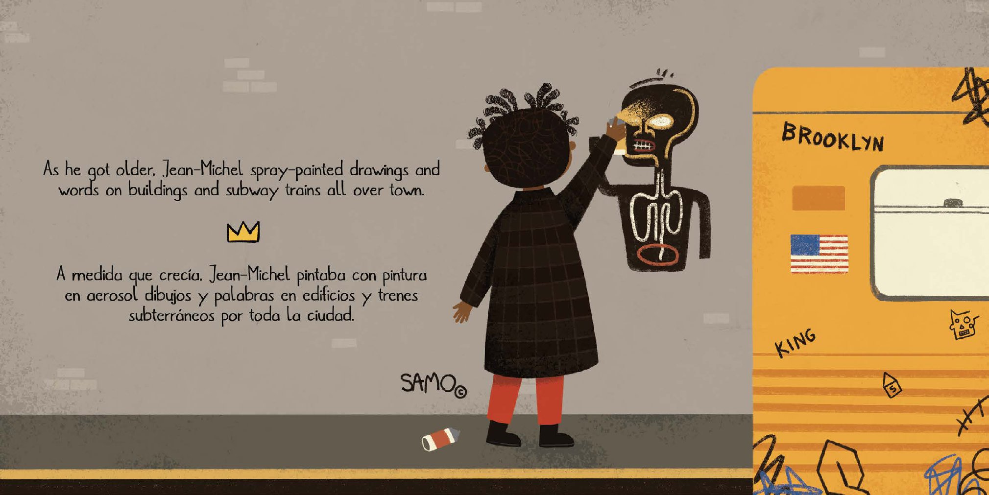 The Life of / La vida de Basquiat