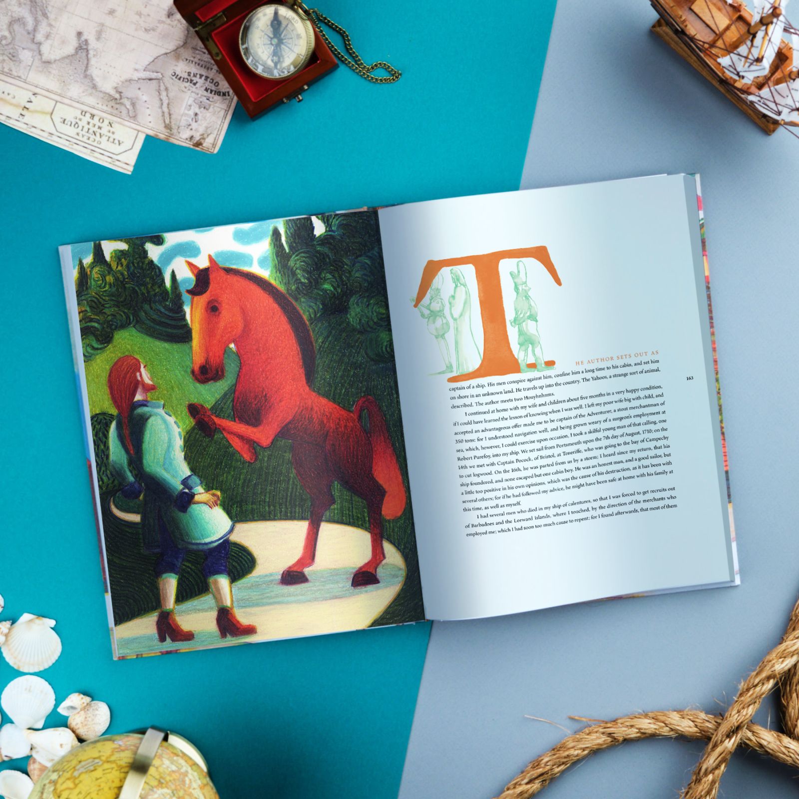 GULLIVER'S TRAVELS: An Illuminated Edition