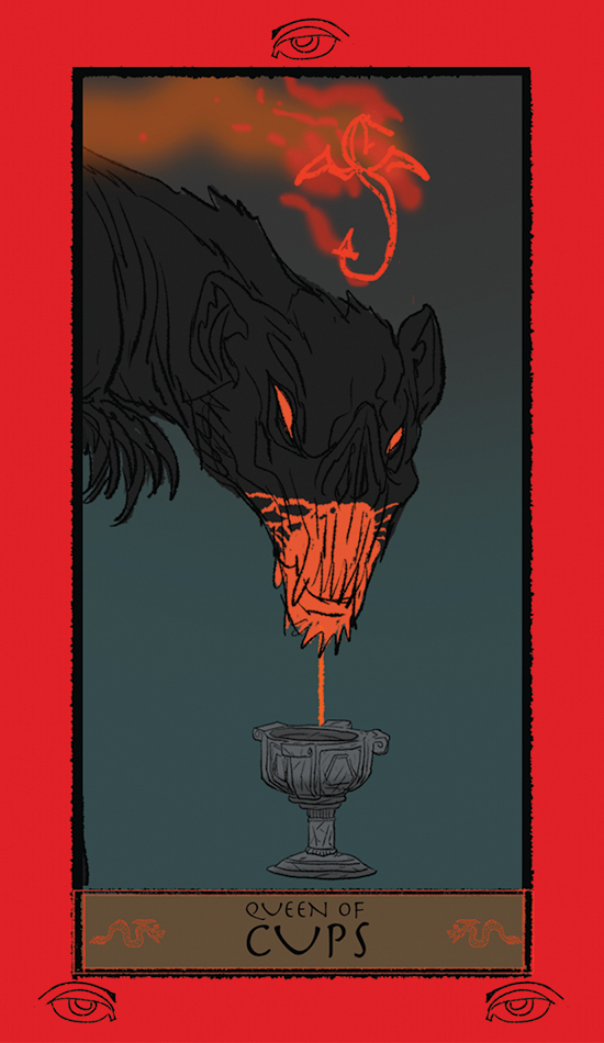Dracula of Transylvania Tarot Card Set
