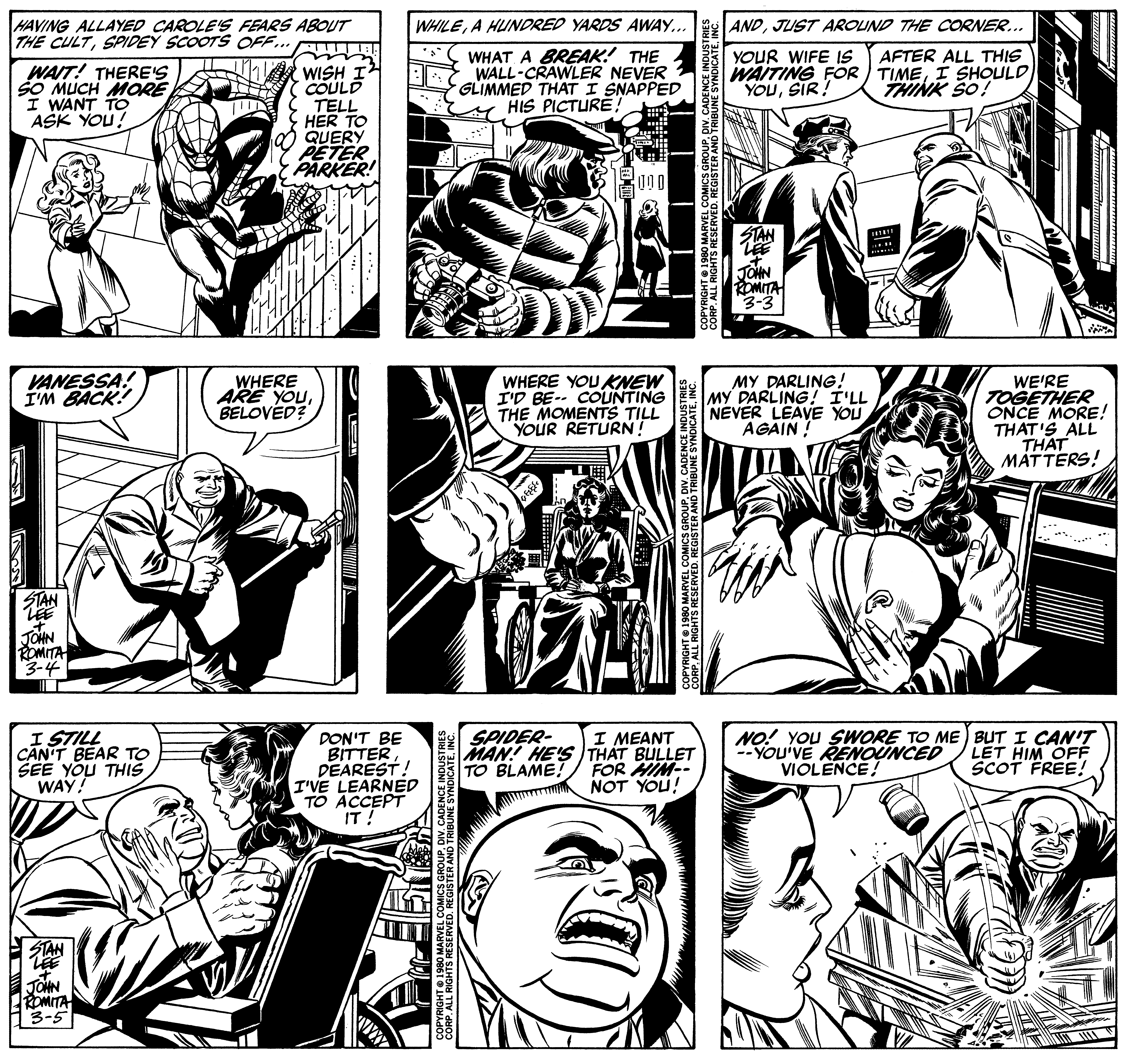 The Amazing Spider-Man Classic Newspaper Comics - 1980