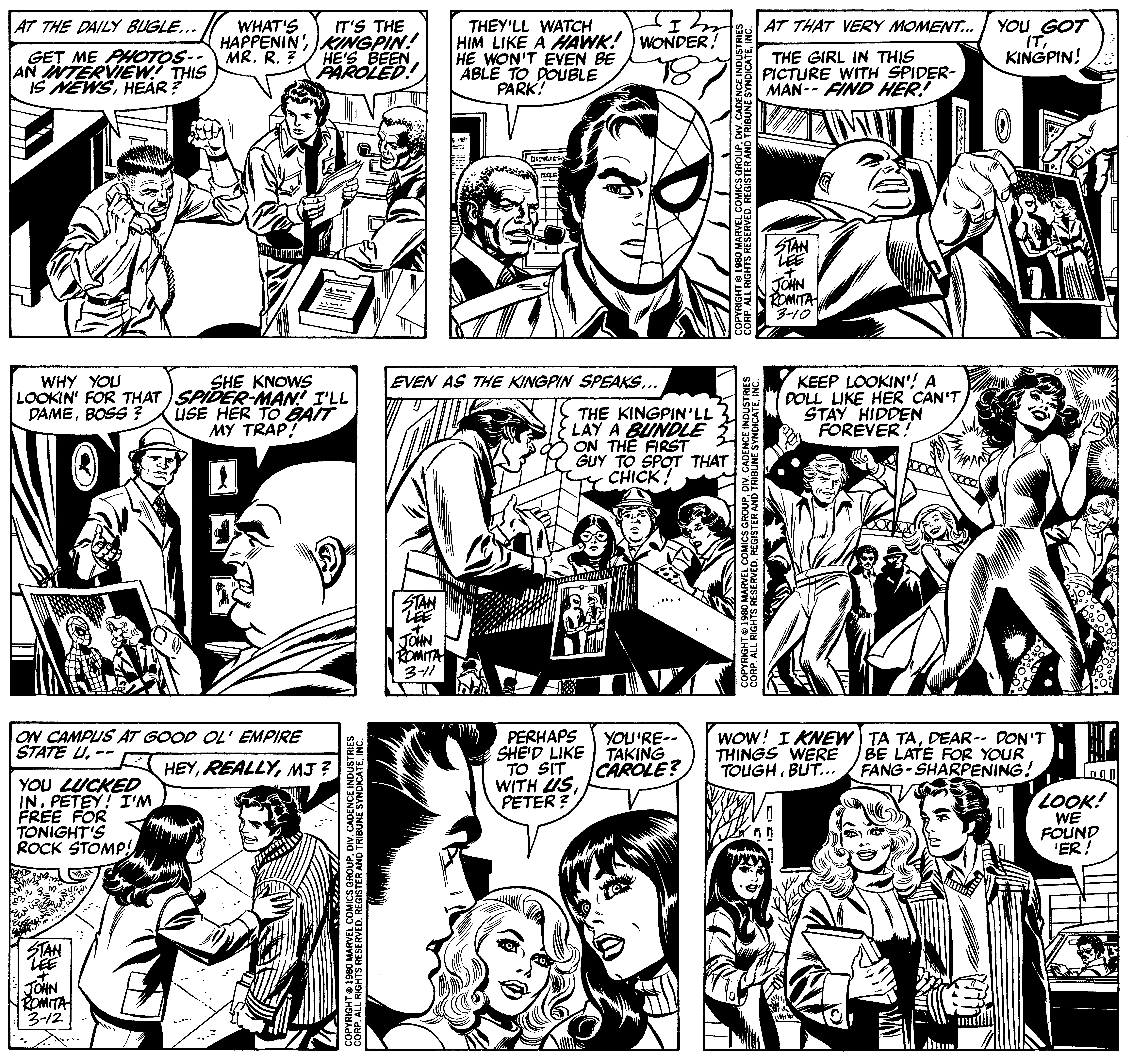 The Amazing Spider-Man Classic Newspaper Comics - 1980