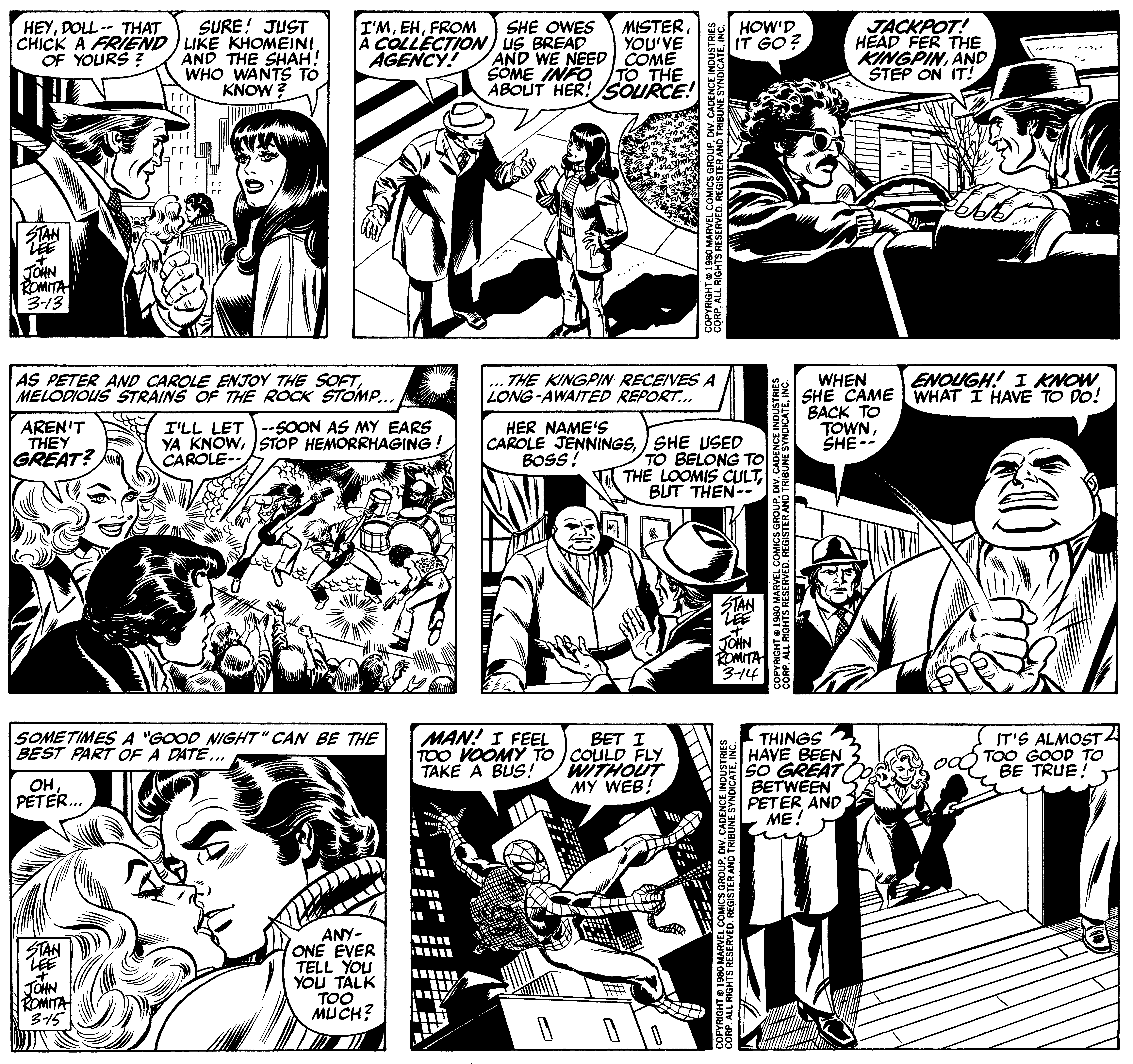 The Amazing Spider-Man Classic Newspaper Comics - 1980