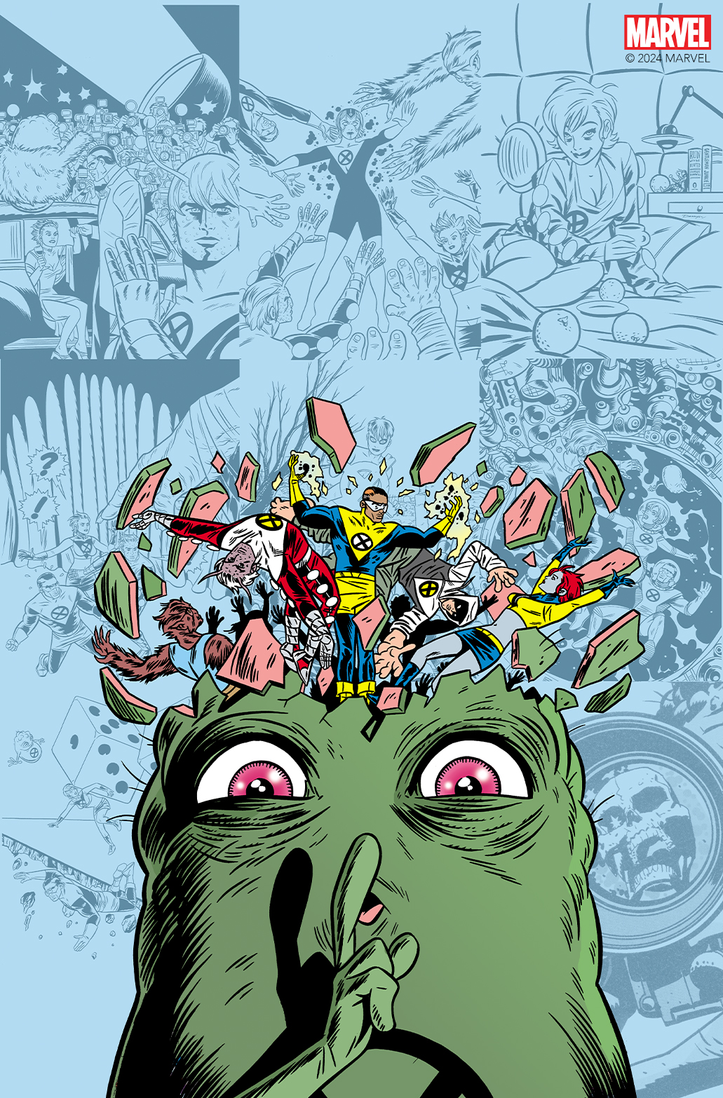 The Marvel Portfolio of Michael Allred - X-Men and Friends