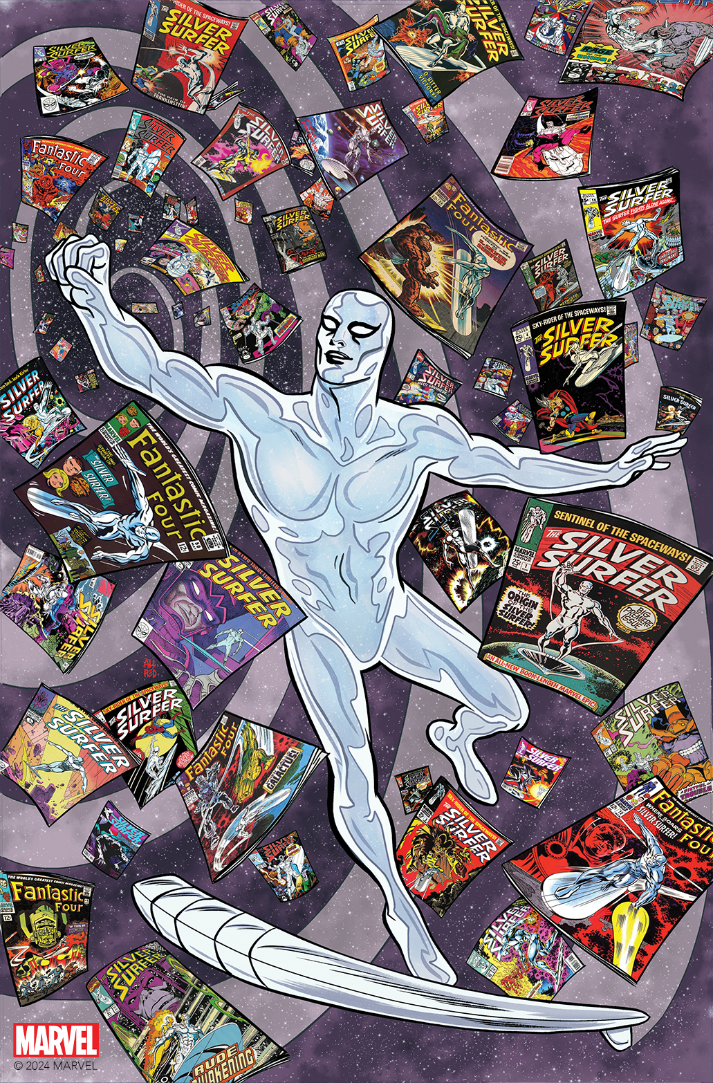 The Marvel Portfolio of Michael Allred - Silver Surfer