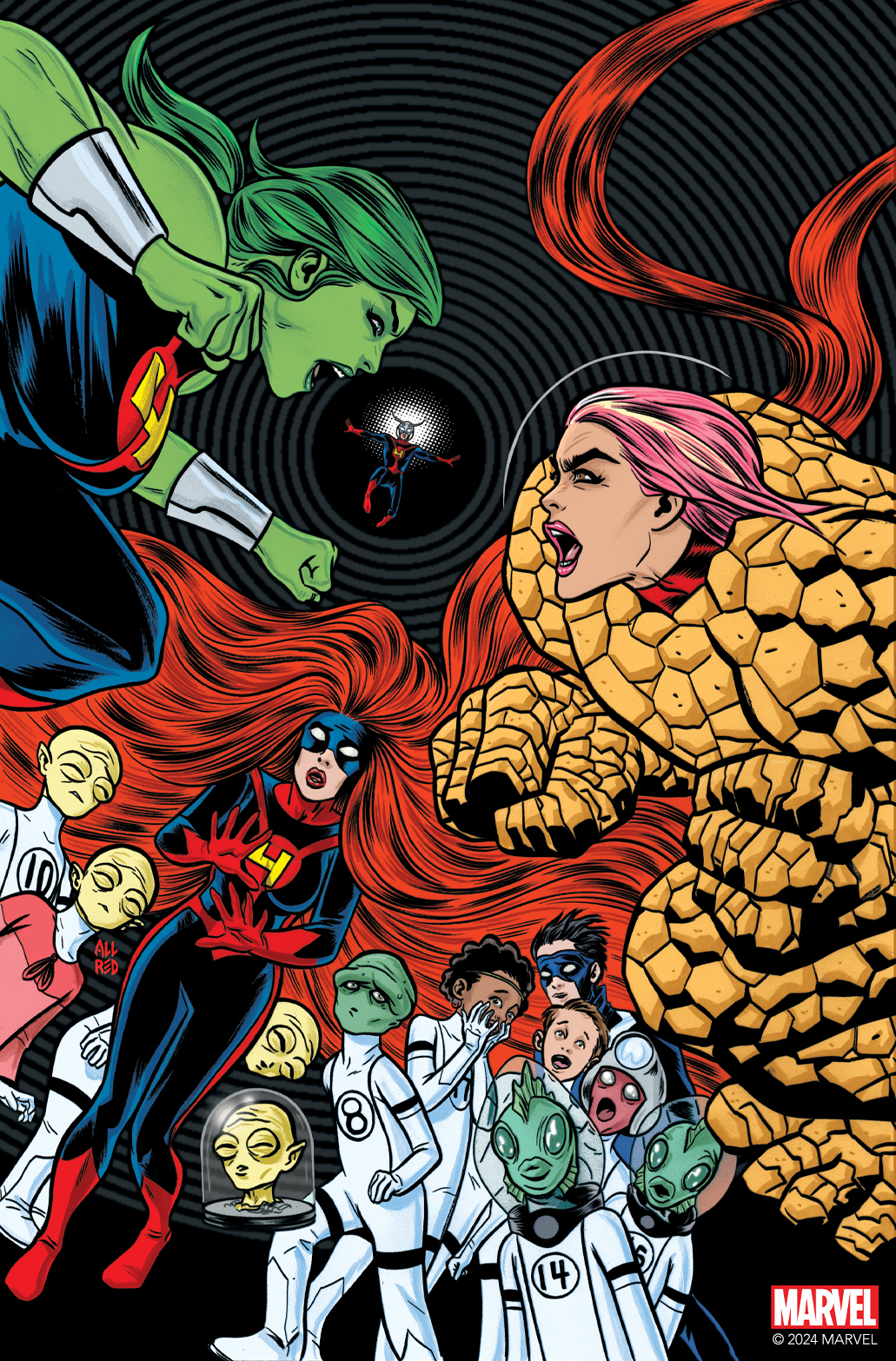 The Marvel Portfolio of Michael Allred - Marvel Universe