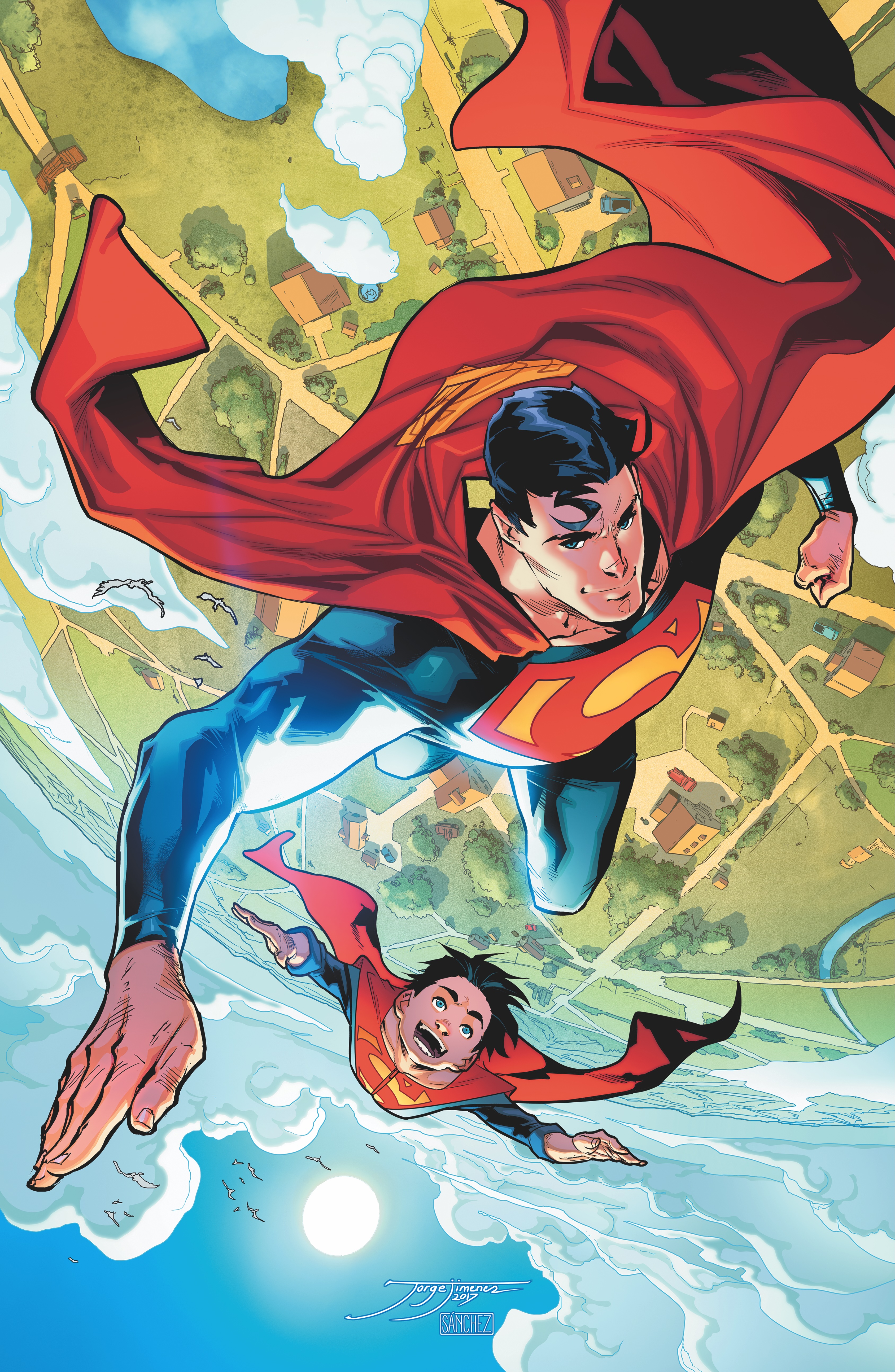 The DC PORTFOLIO OF JORGE JIMENEZ - SUPERMAN