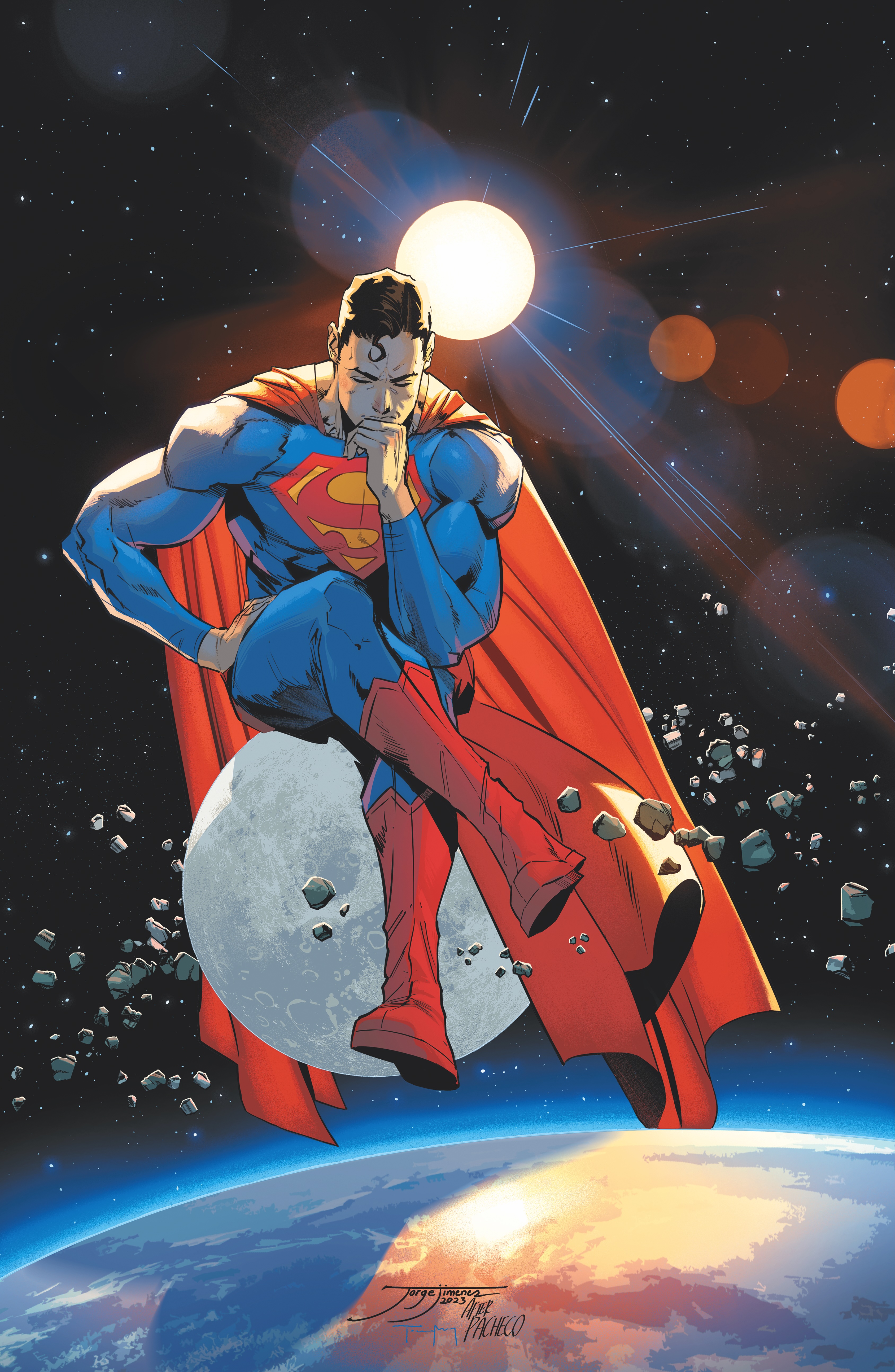 The DC PORTFOLIO OF JORGE JIMENEZ - SUPERMAN