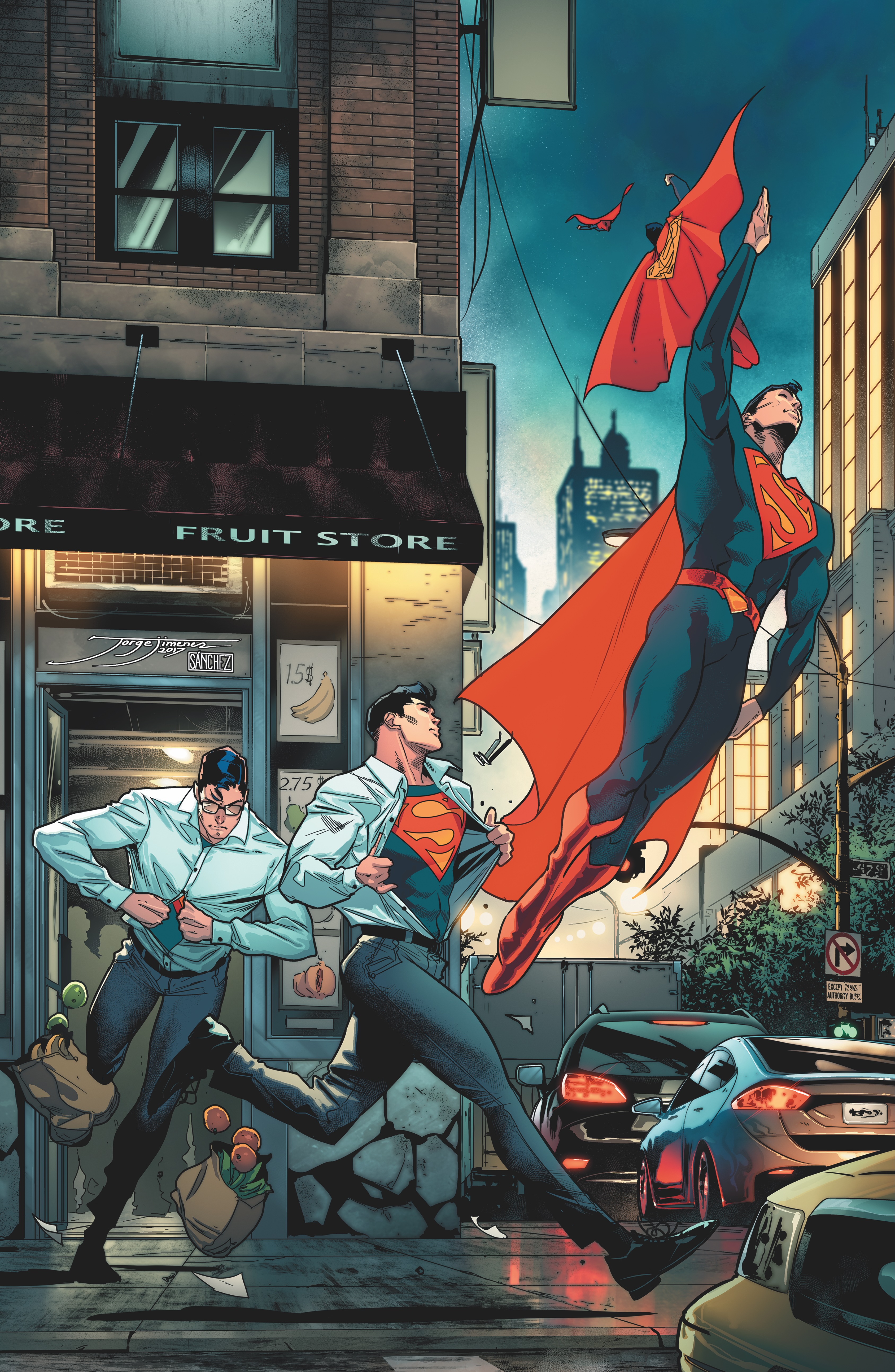 The DC PORTFOLIO OF JORGE JIMENEZ - SUPERMAN