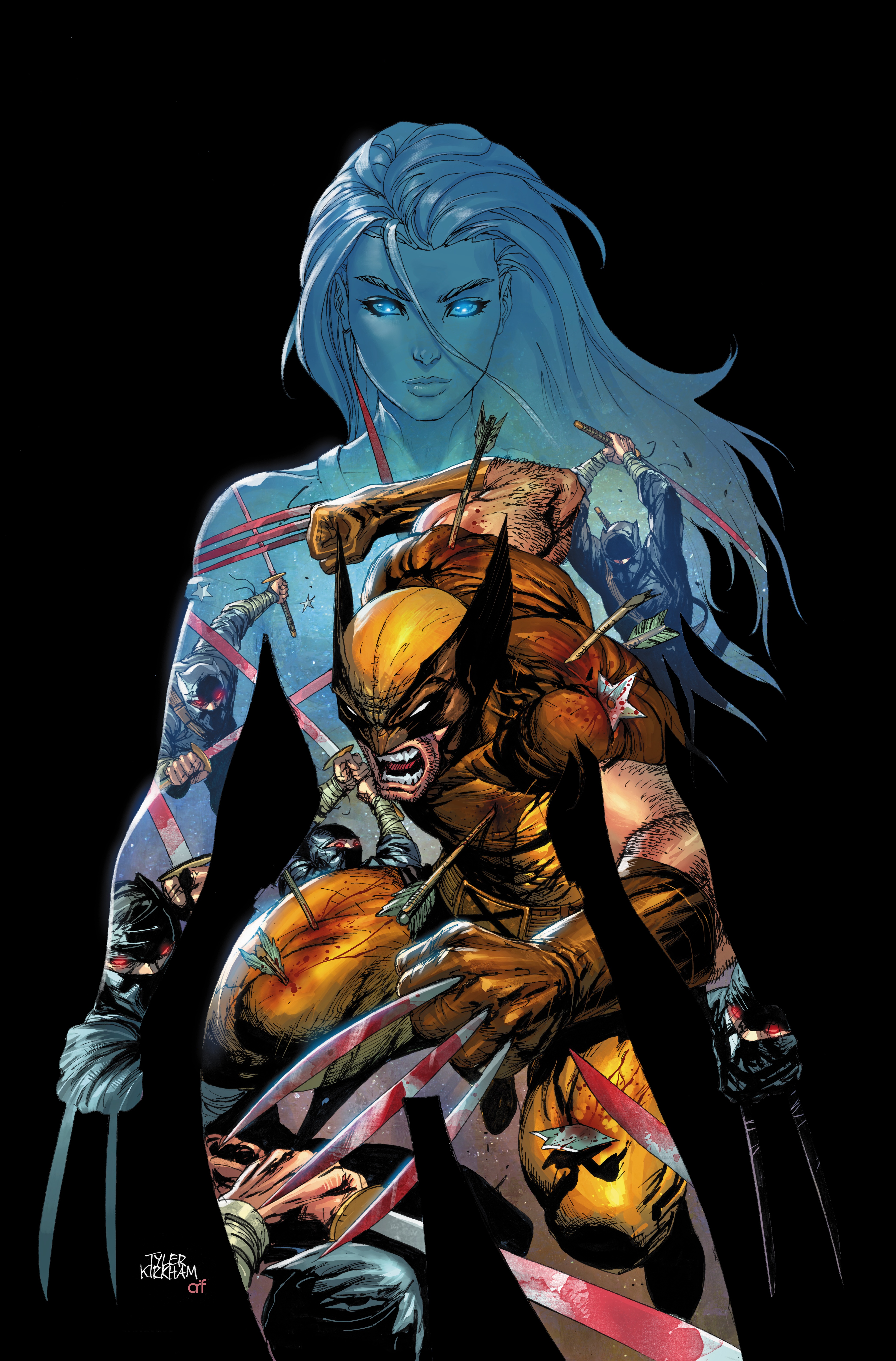 THE MARVEL PORTFOLIO OF TYLER KIRKHAM - X-MEN