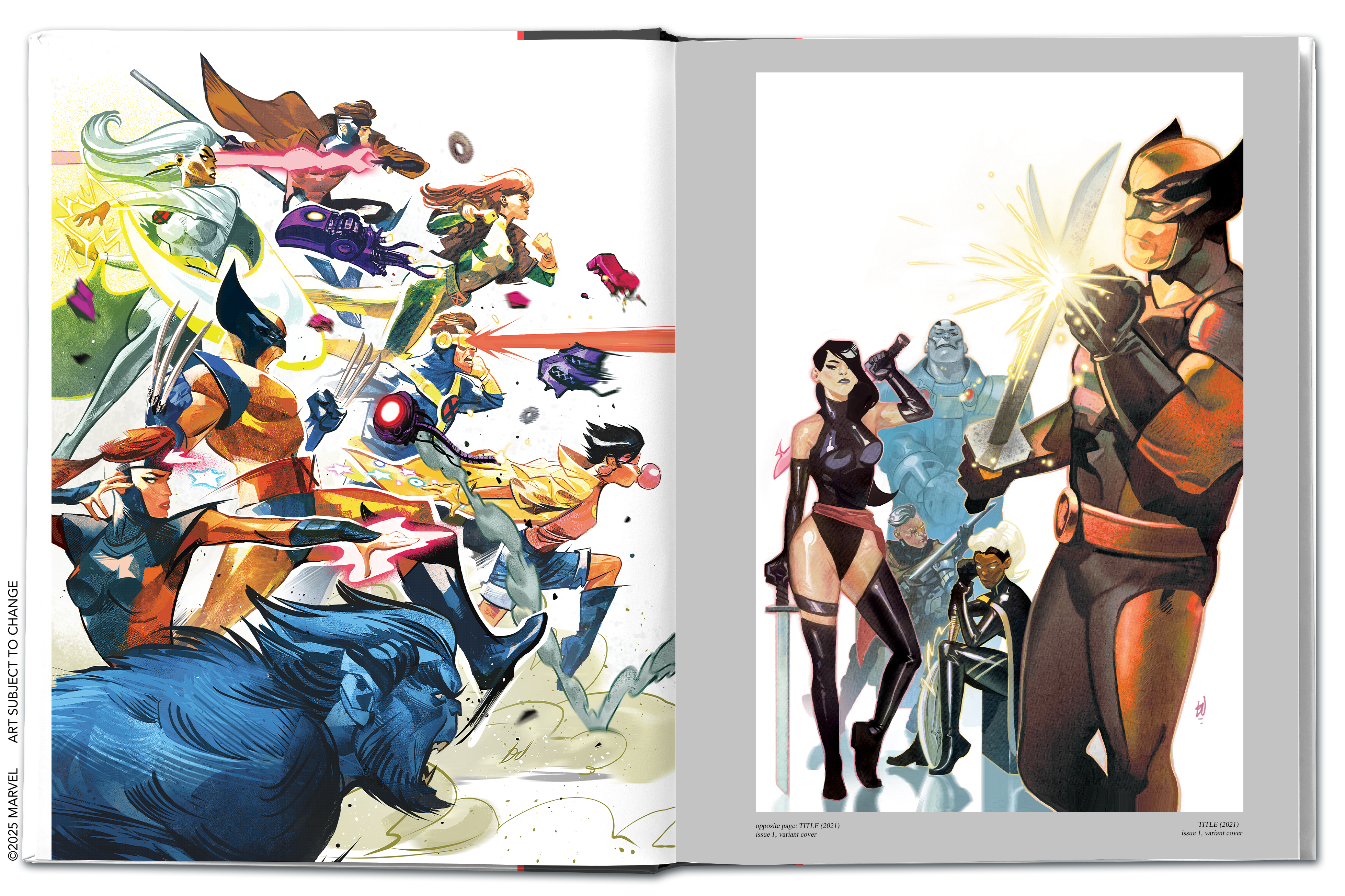 The Marvel Art of Mike del Mundo