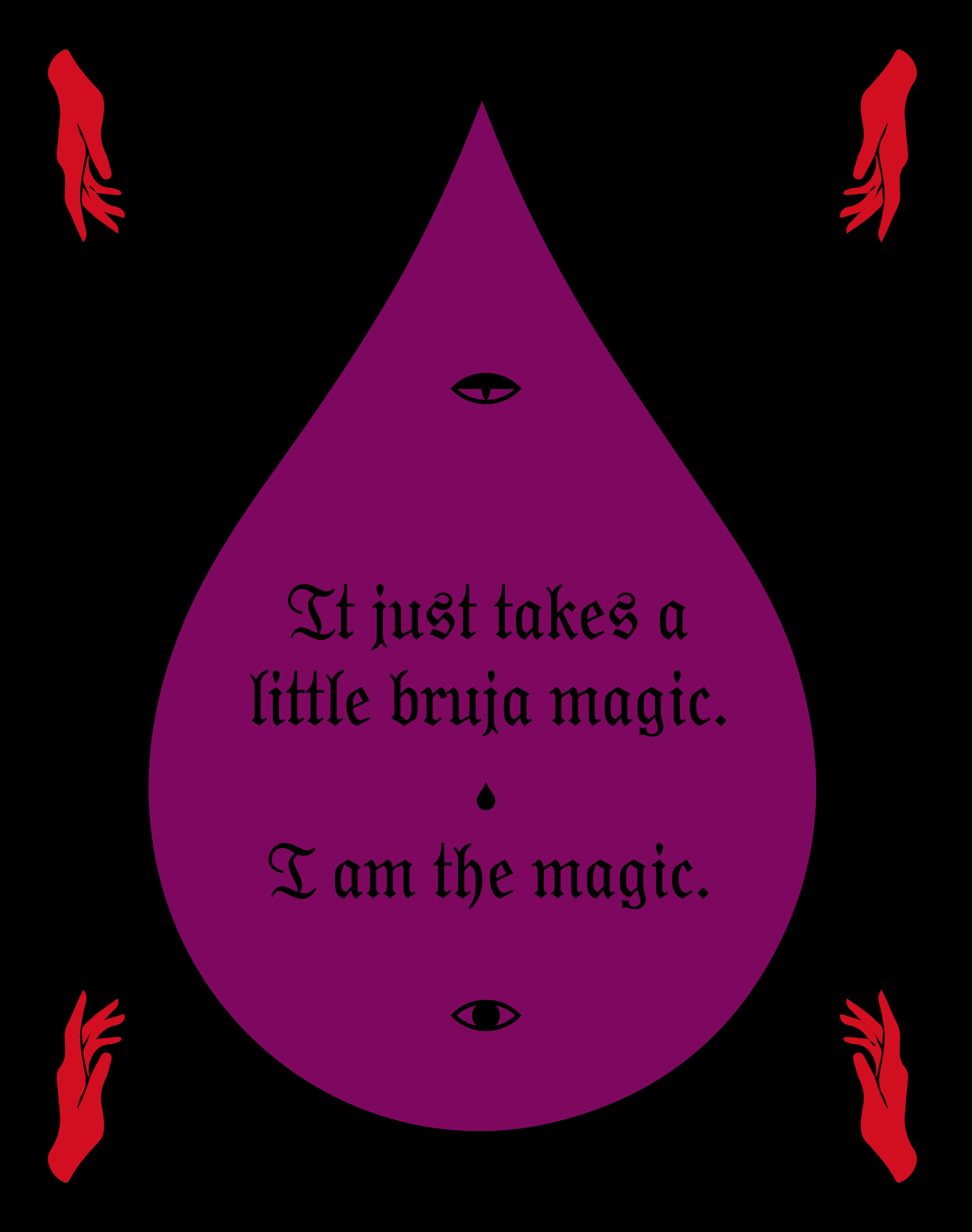 The Goddess of Filth Affirmation Deck