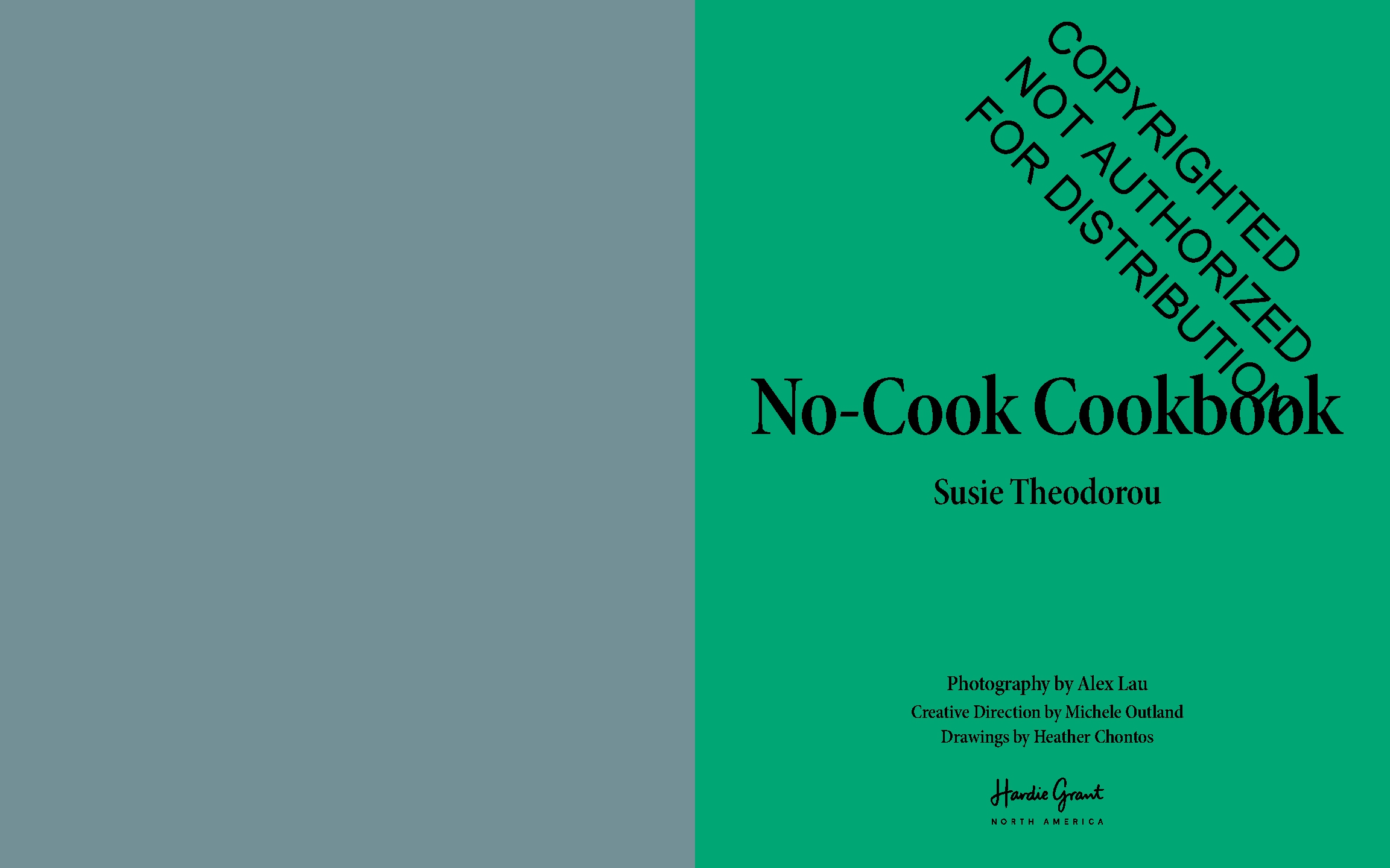 No-Cook Cookbook