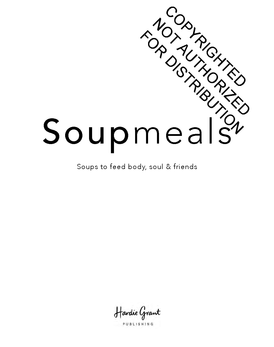 Soup Meals