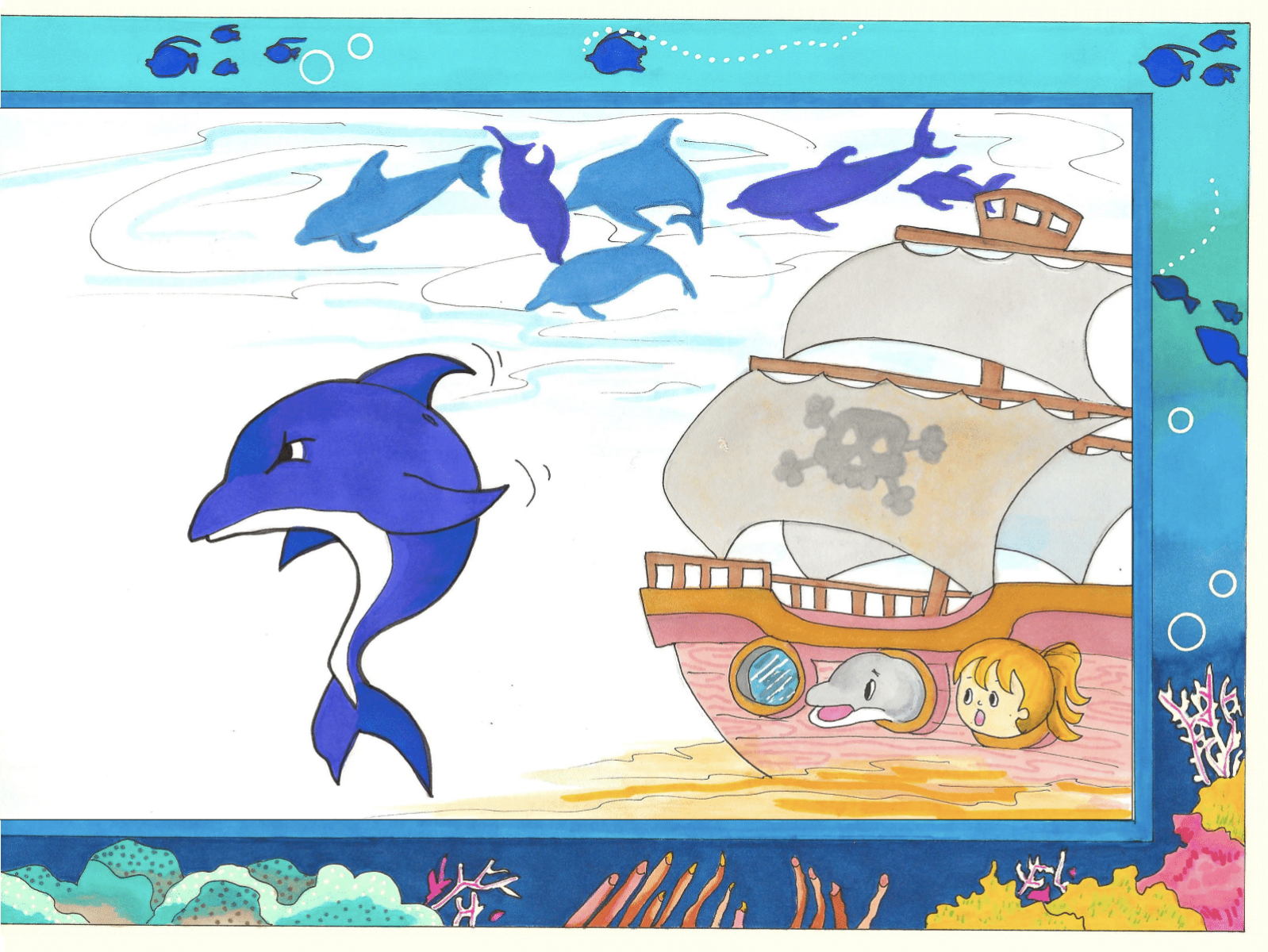 Nell and the Baby Dolphin