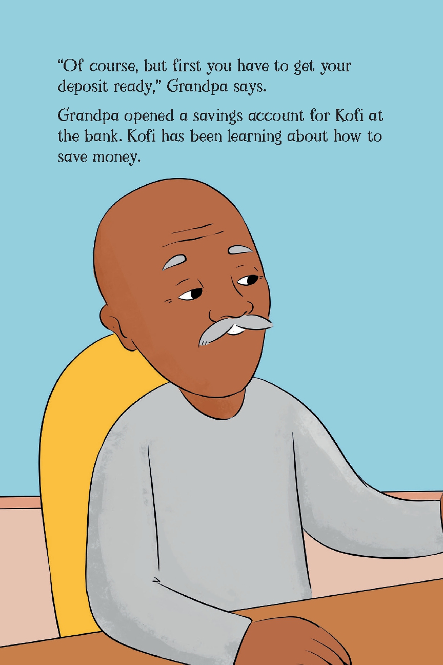 Kofi Goes to the Bank