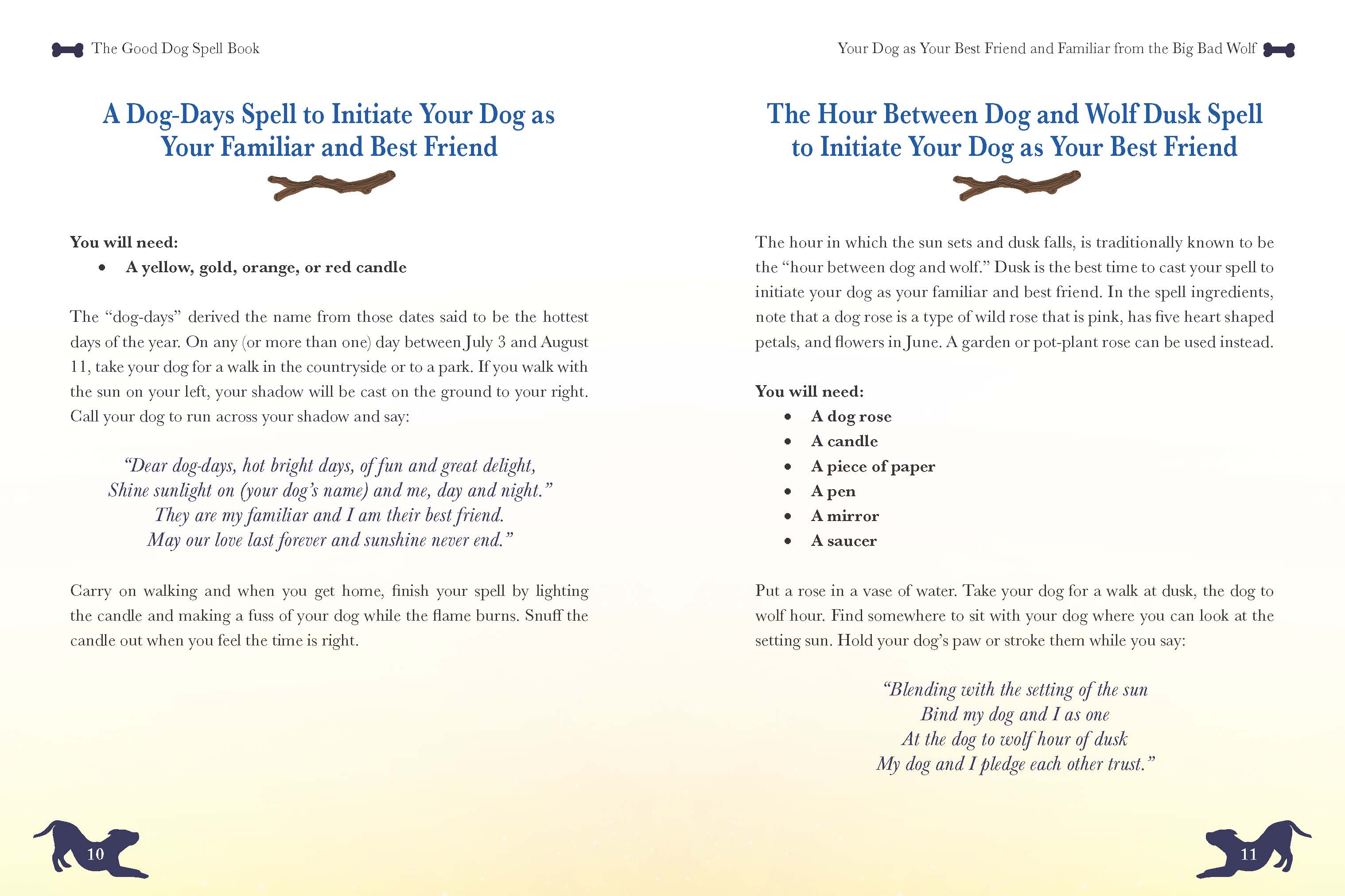 The Good Dog Spell Book