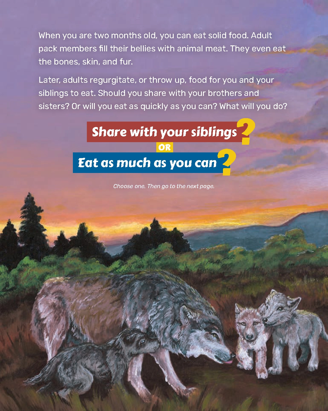 What Will the Wolf Do?