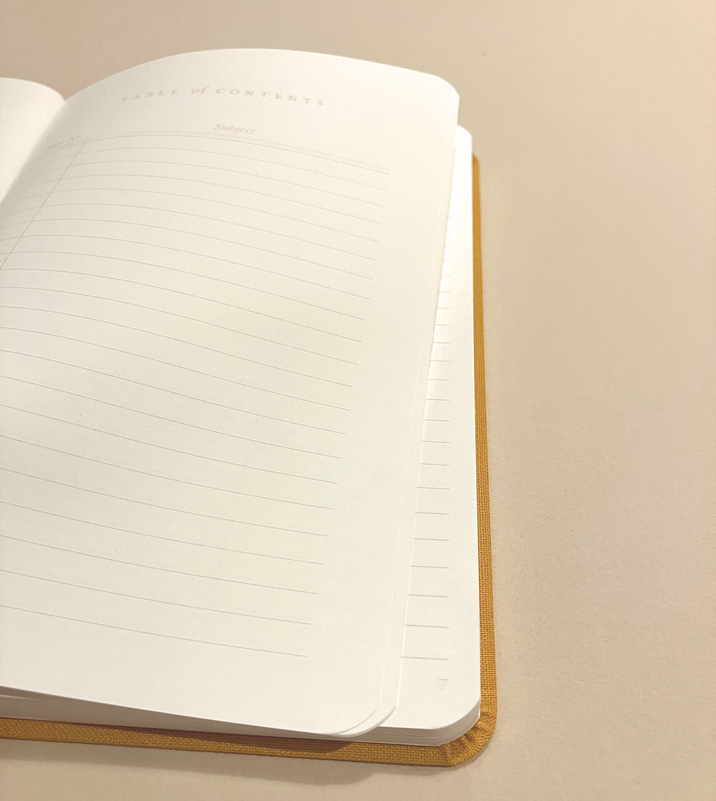 Pine A5 Hardcover Notebook