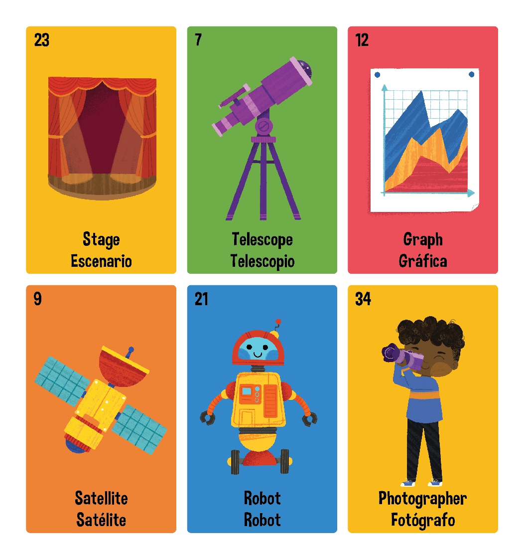 Lil' Lotería: My First STEAM Words