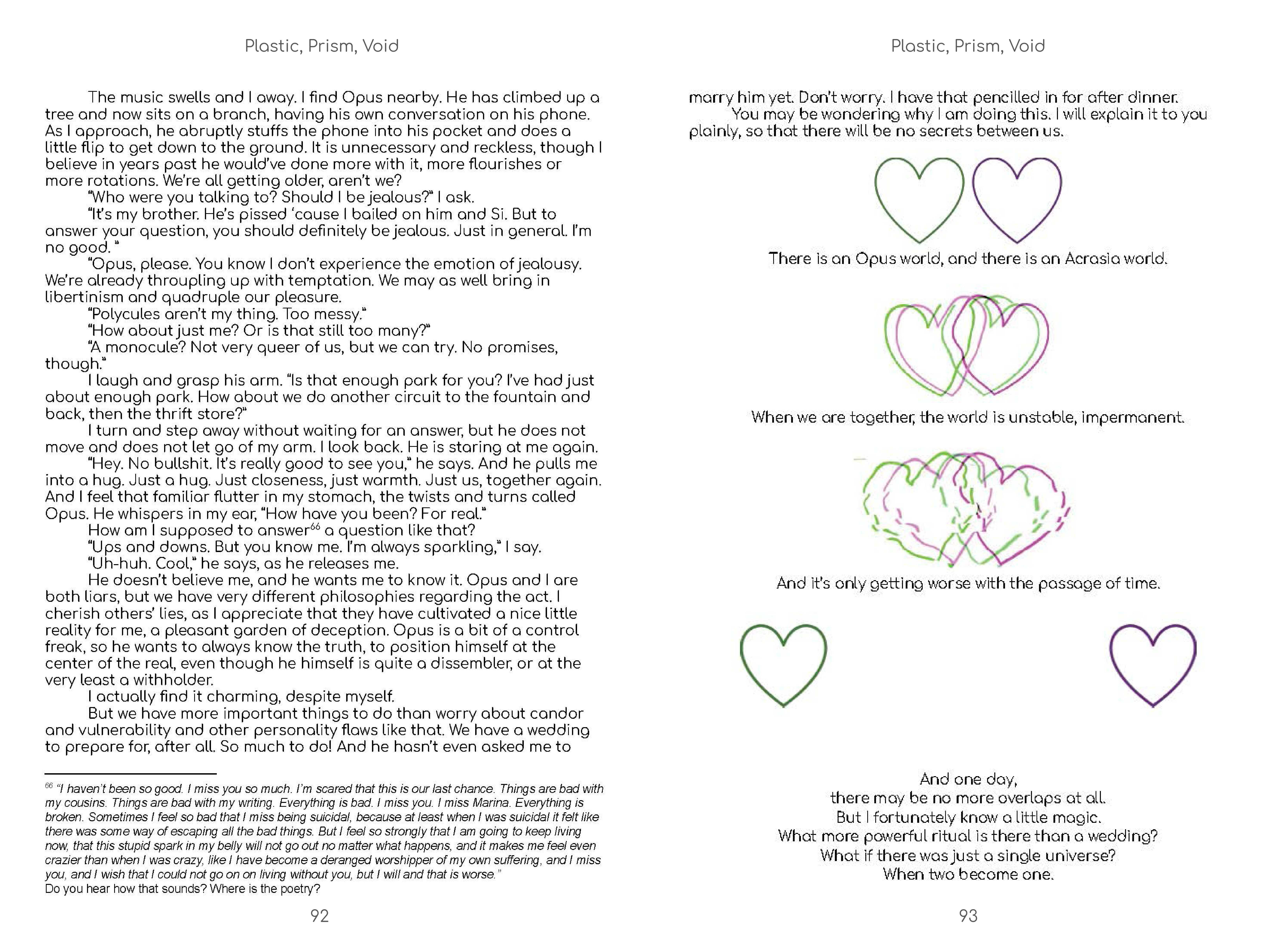 Plastic, Prism, Void