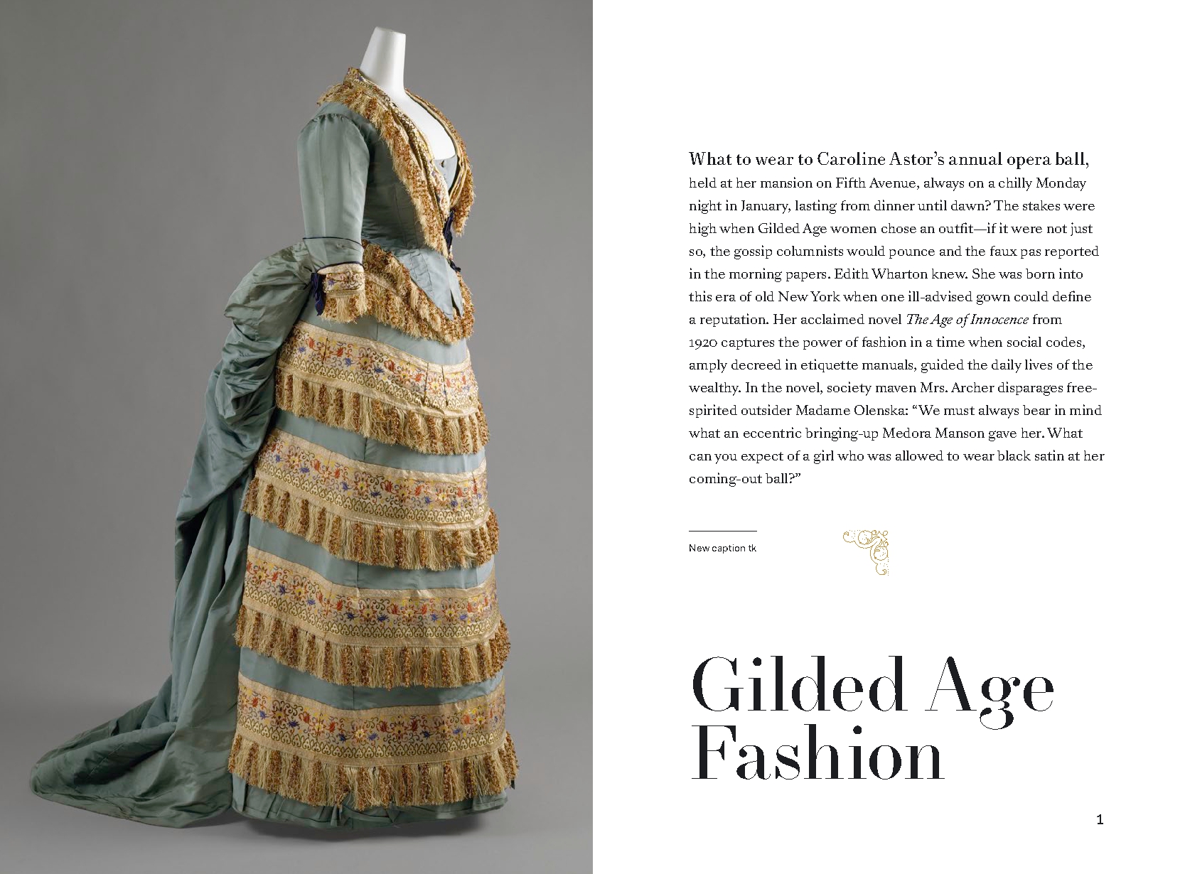 Gilded Age Fashion