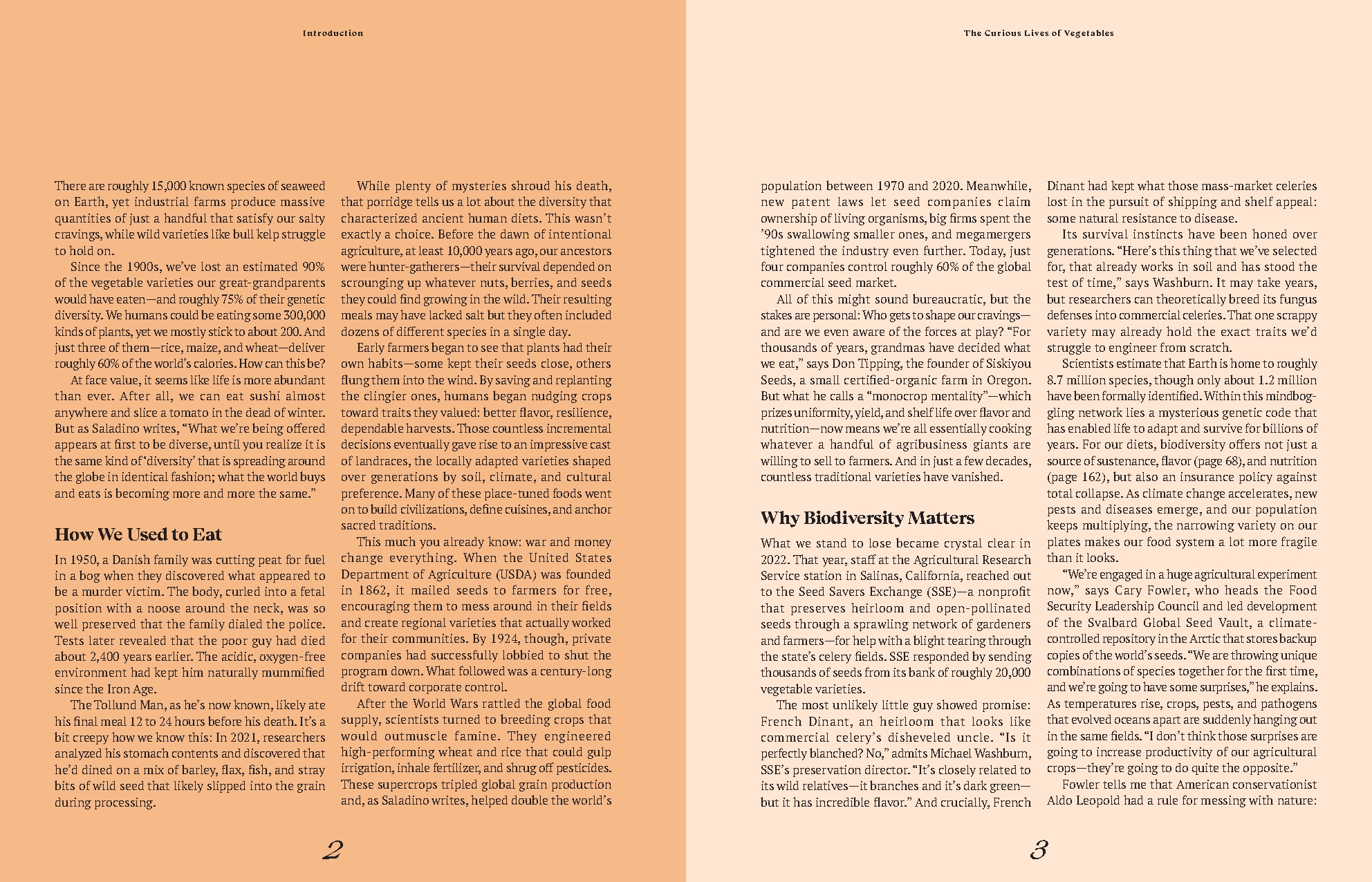 The Curious Lives of Vegetables