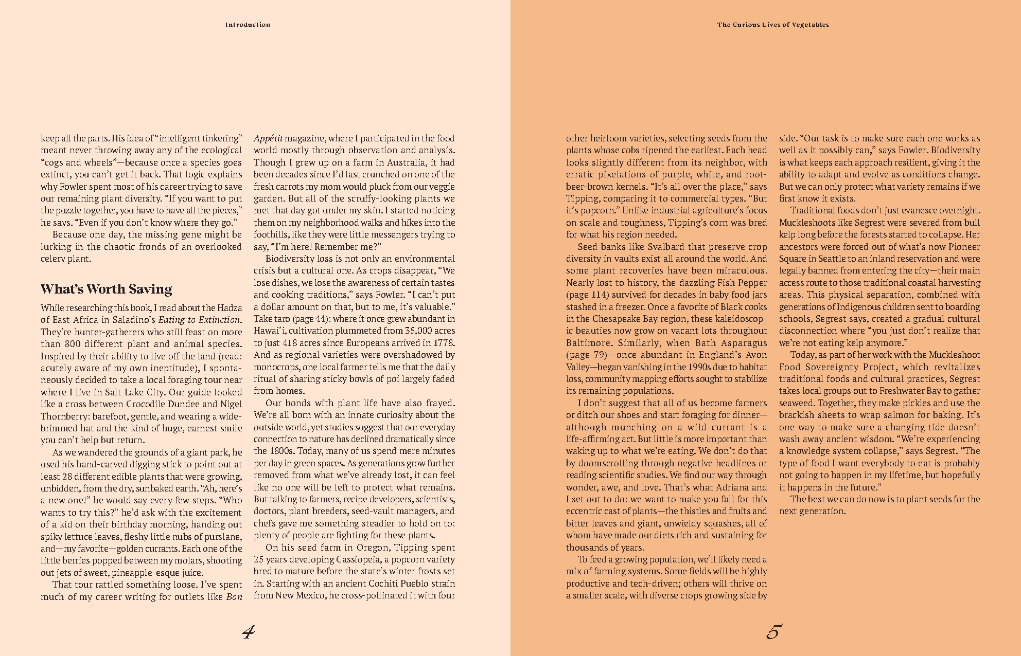 The Curious Lives of Vegetables