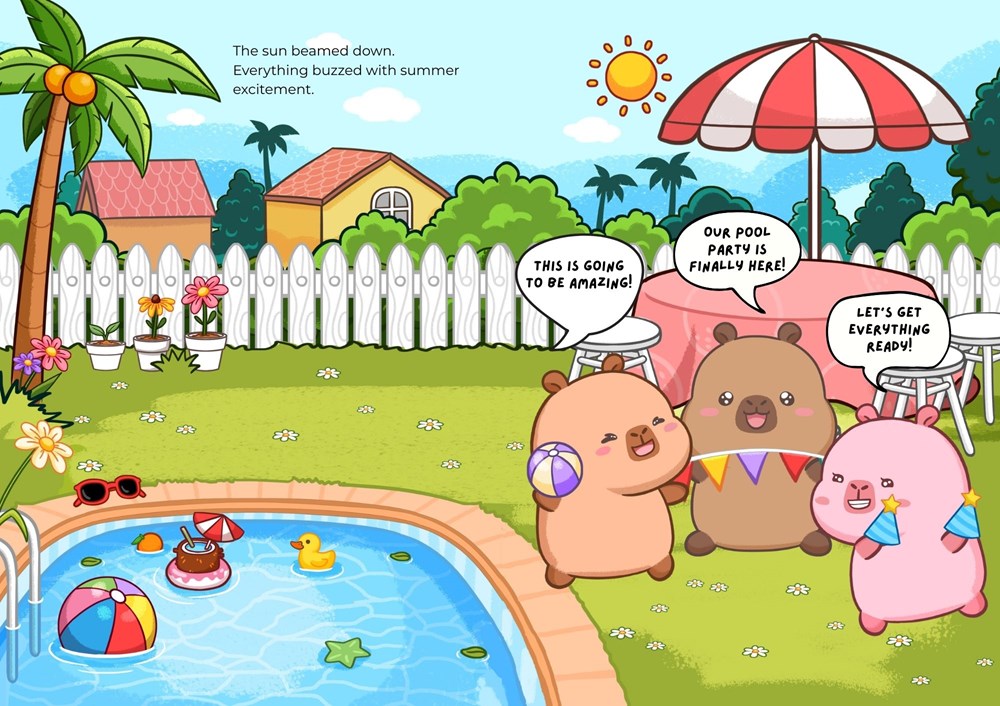 Capybara Party