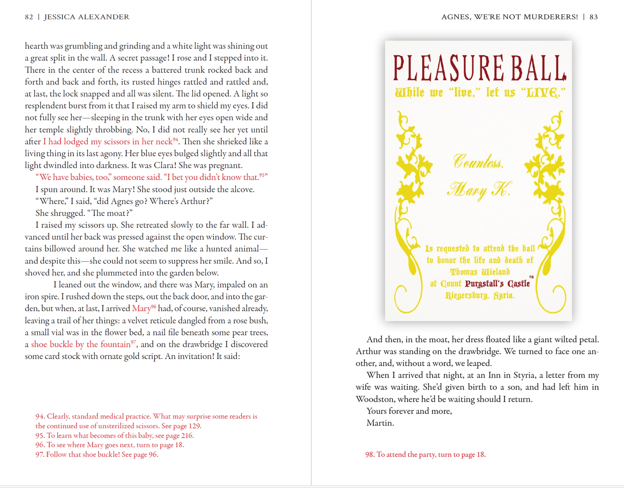 Agnes, We're Not Murderers!