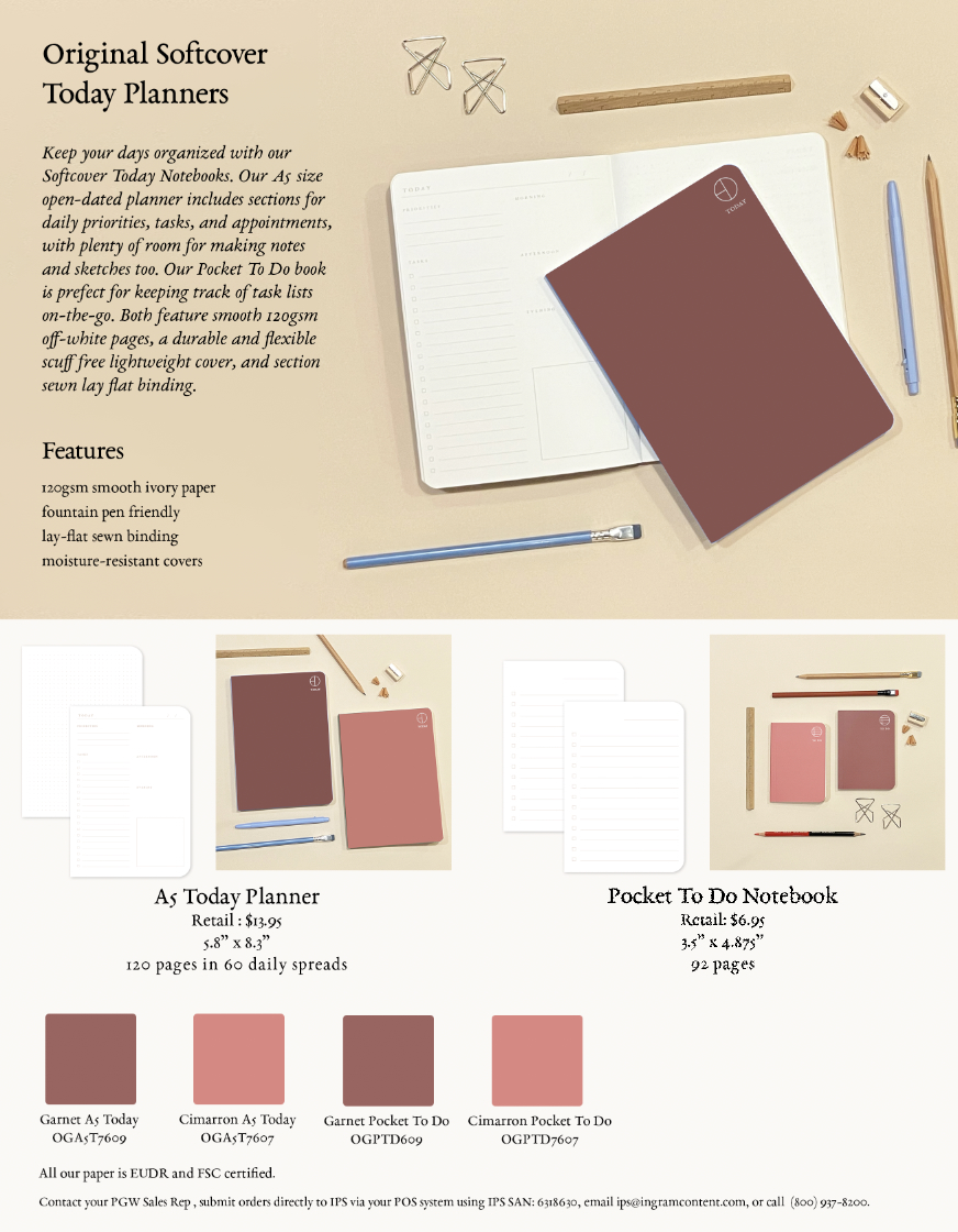 Cimarron A5 Today Planner