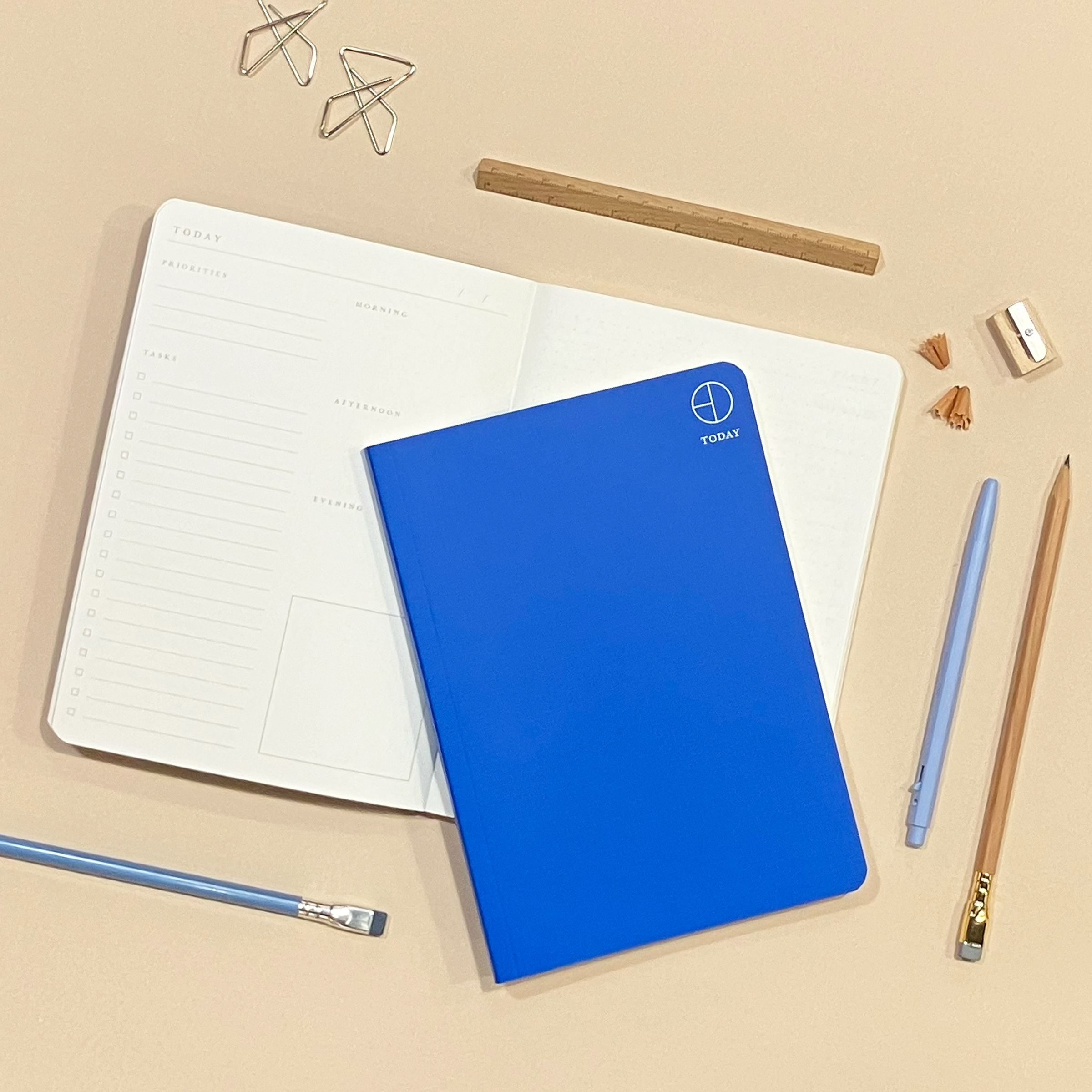 Cornflower Blue A5 Today Planner