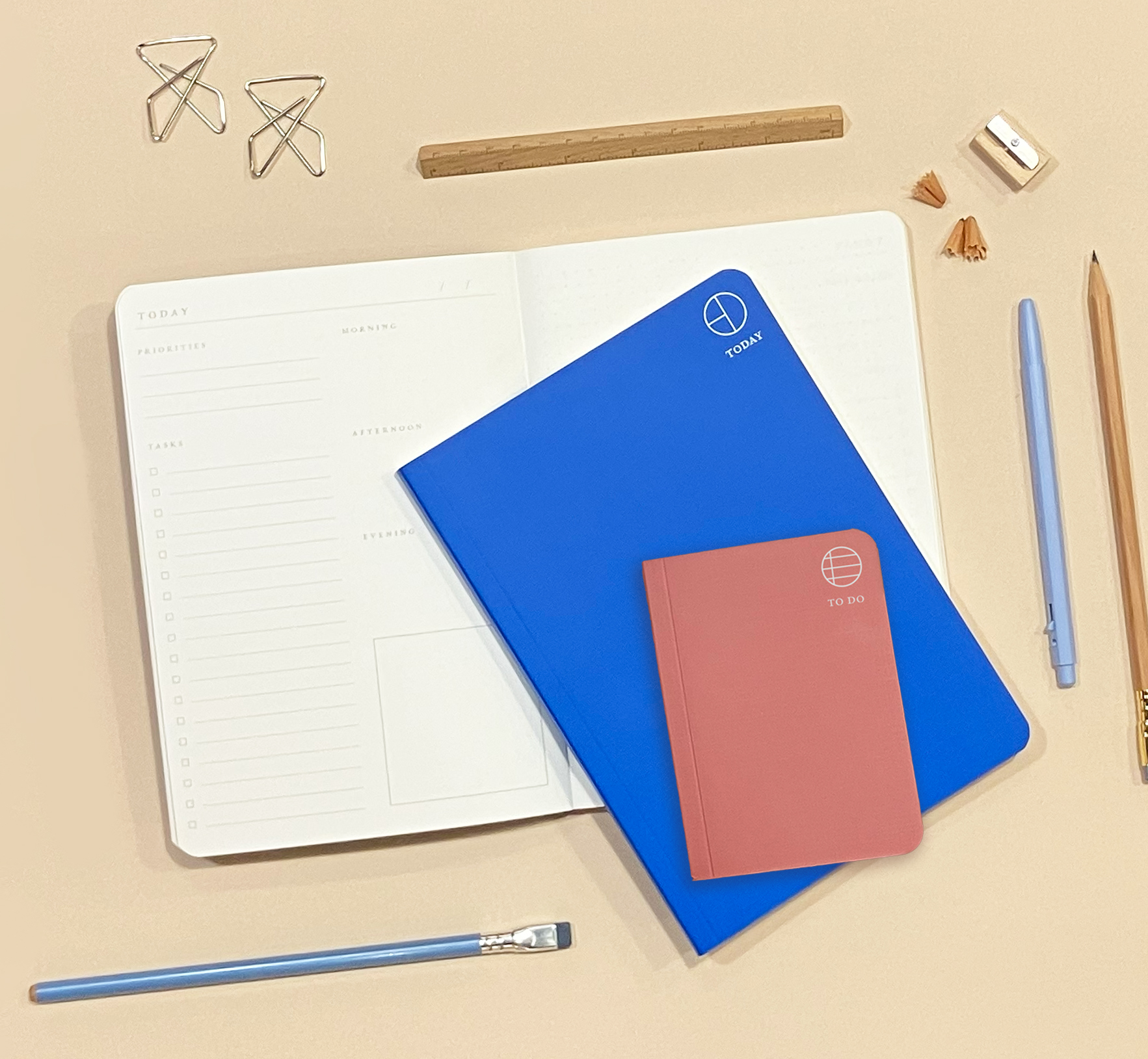 Cornflower Blue A5 Today Planner