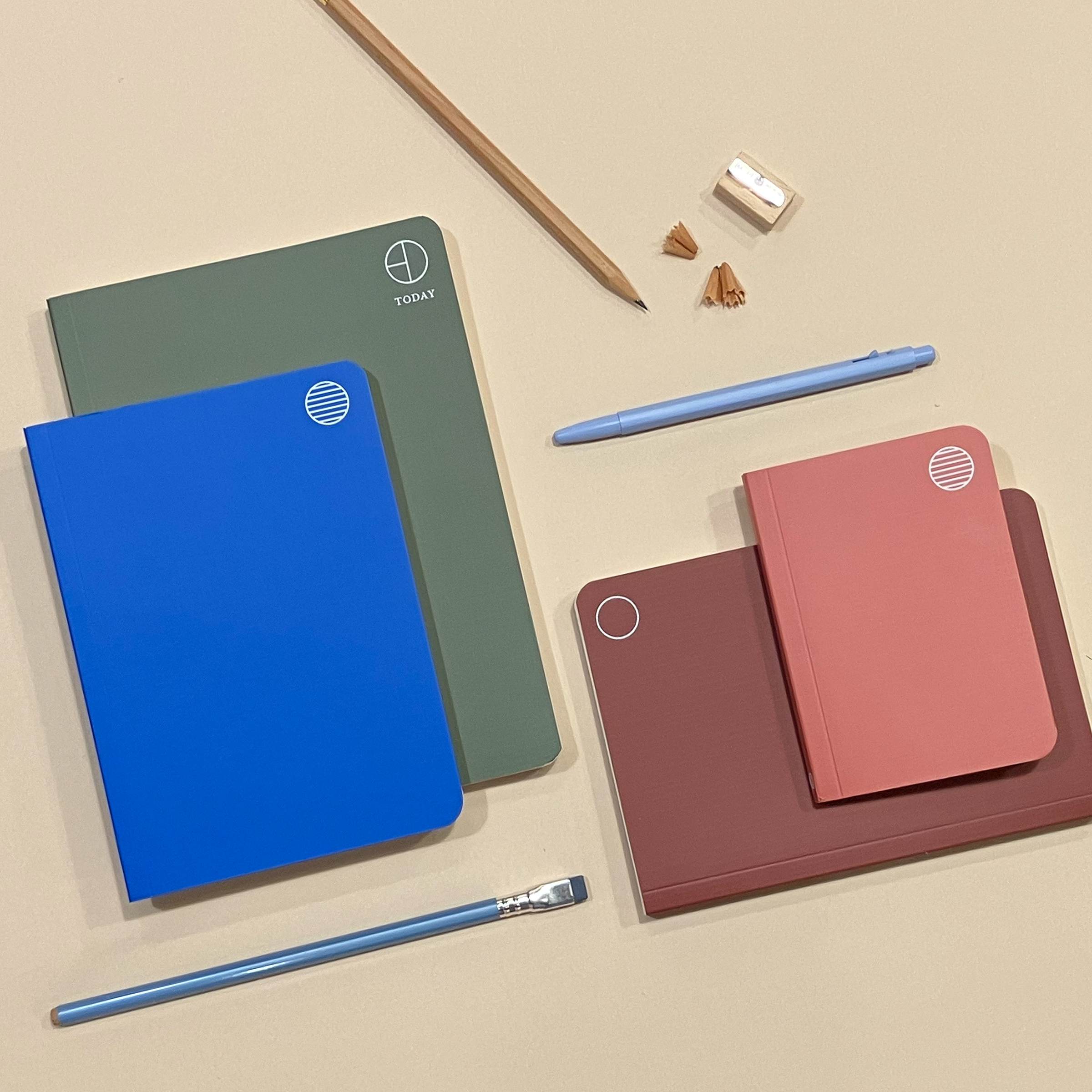 Cornflower Blue B6 Blank Notebook