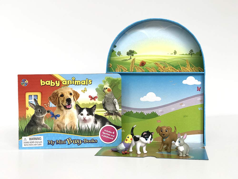BABY ANIMALS MINI BUSY BOOK