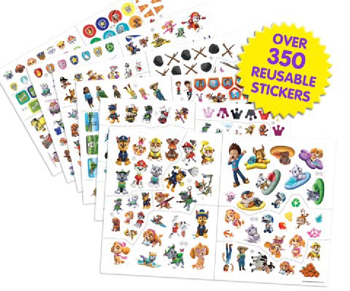 NICK PAW PATROL #2 (GIRLS) STICKER BOOK