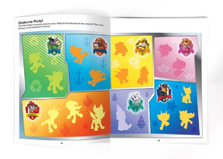 NICK PAW PATROL #2 (GIRLS) STICKER BOOK