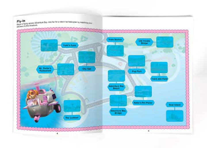 NICK PAW PATROL #2 (GIRLS) STICKER BOOK