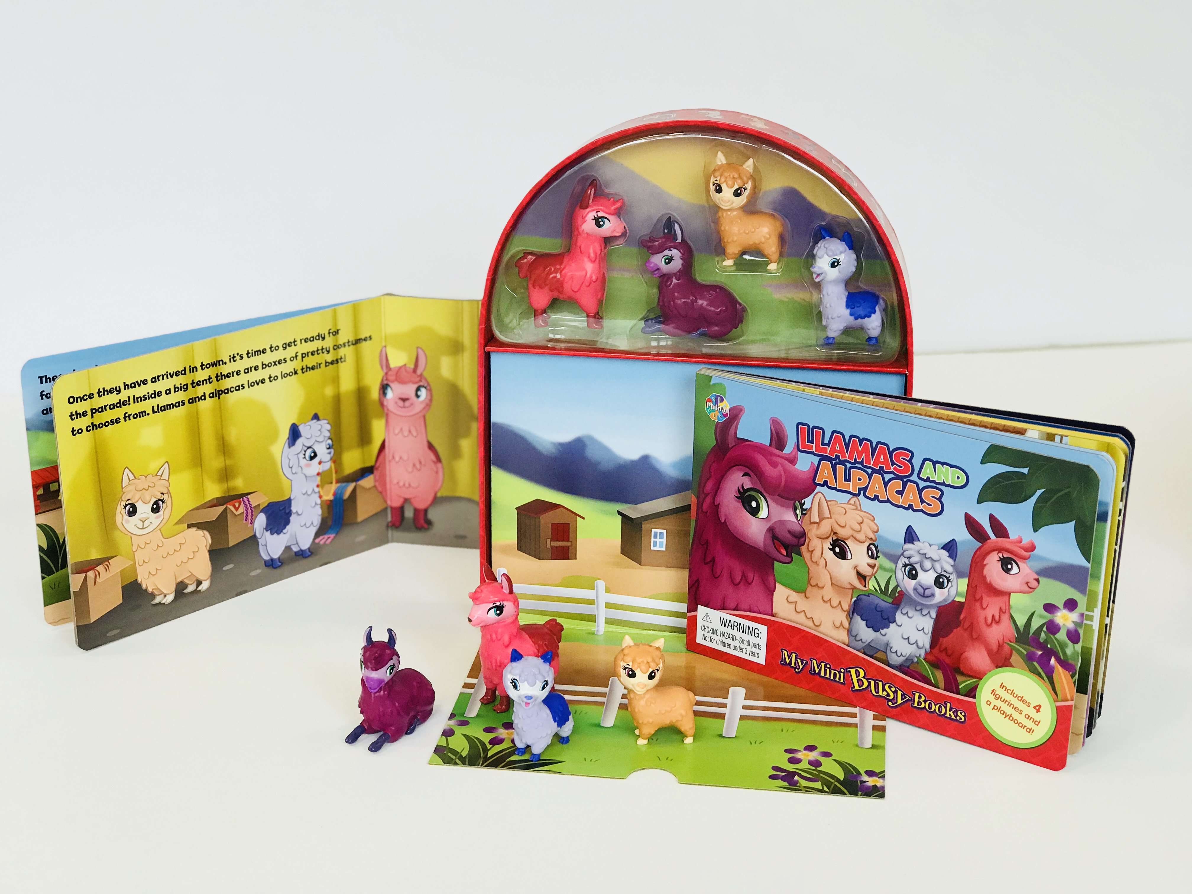 LLAMAS MINI BUSY BOOK