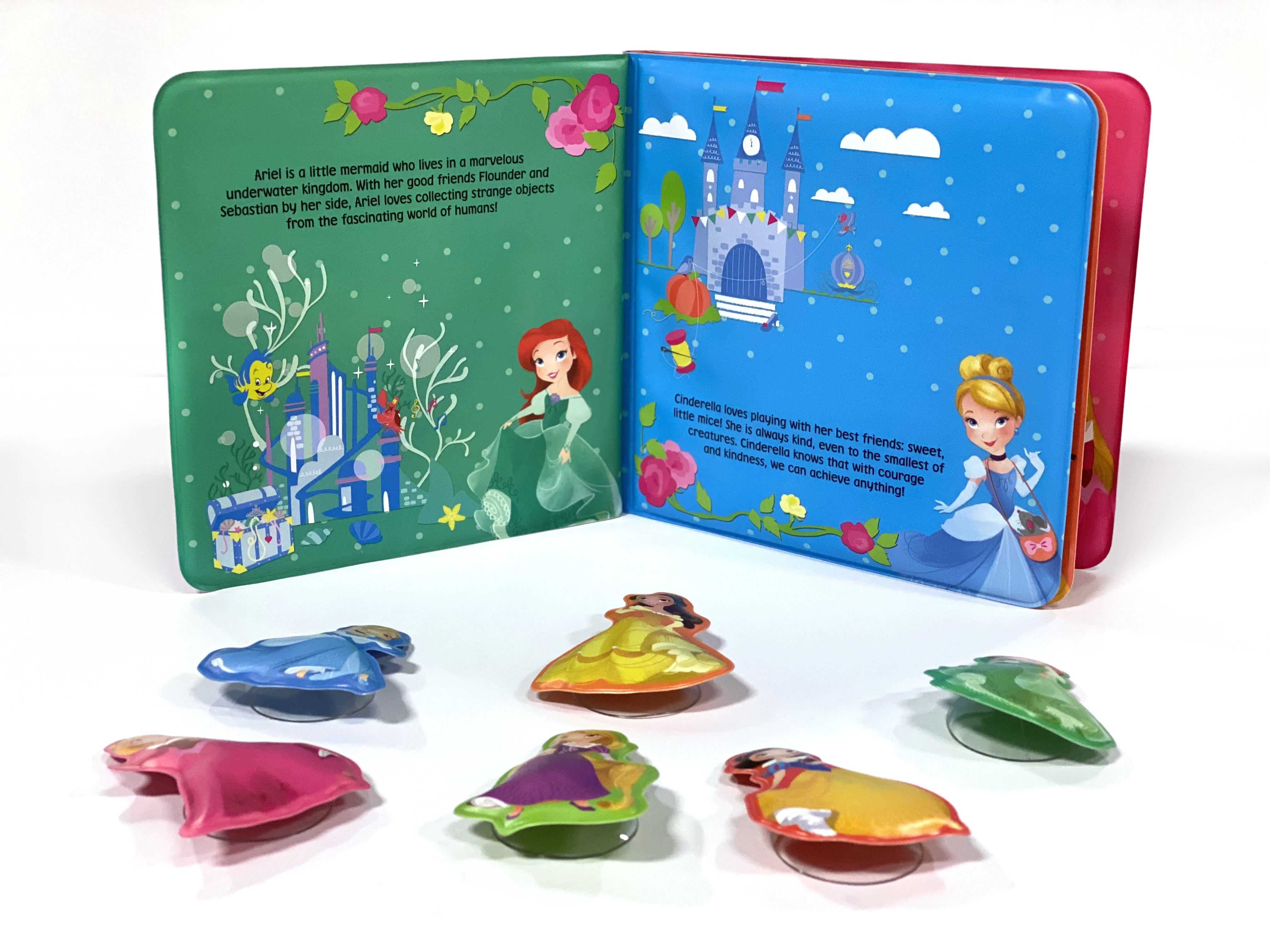 DISNEY PRINCESS BATHTIME BOOKS (EVA BAG)