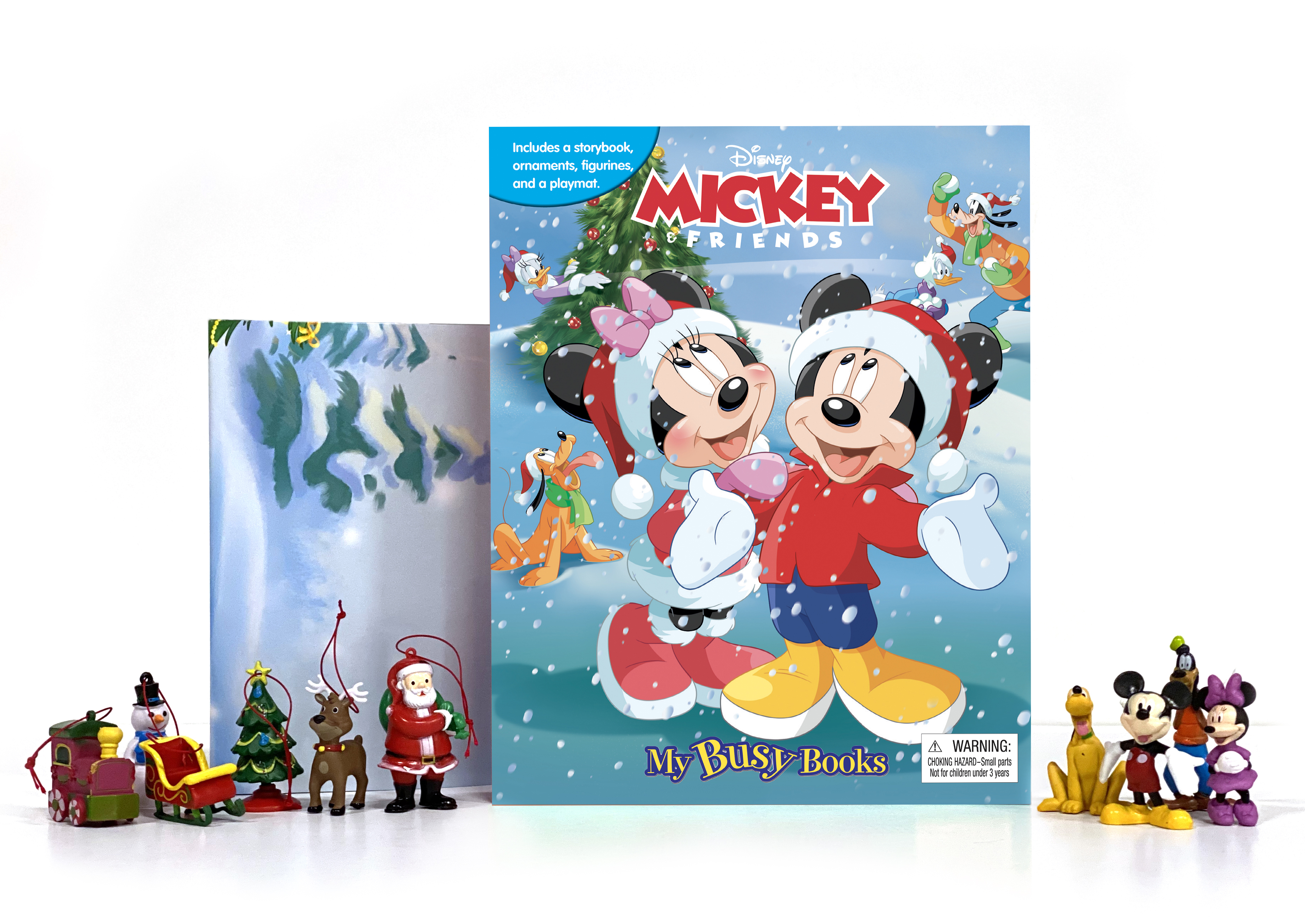 DISNEY MICKEY'S CHRISTMAS MY BUSY BOOK