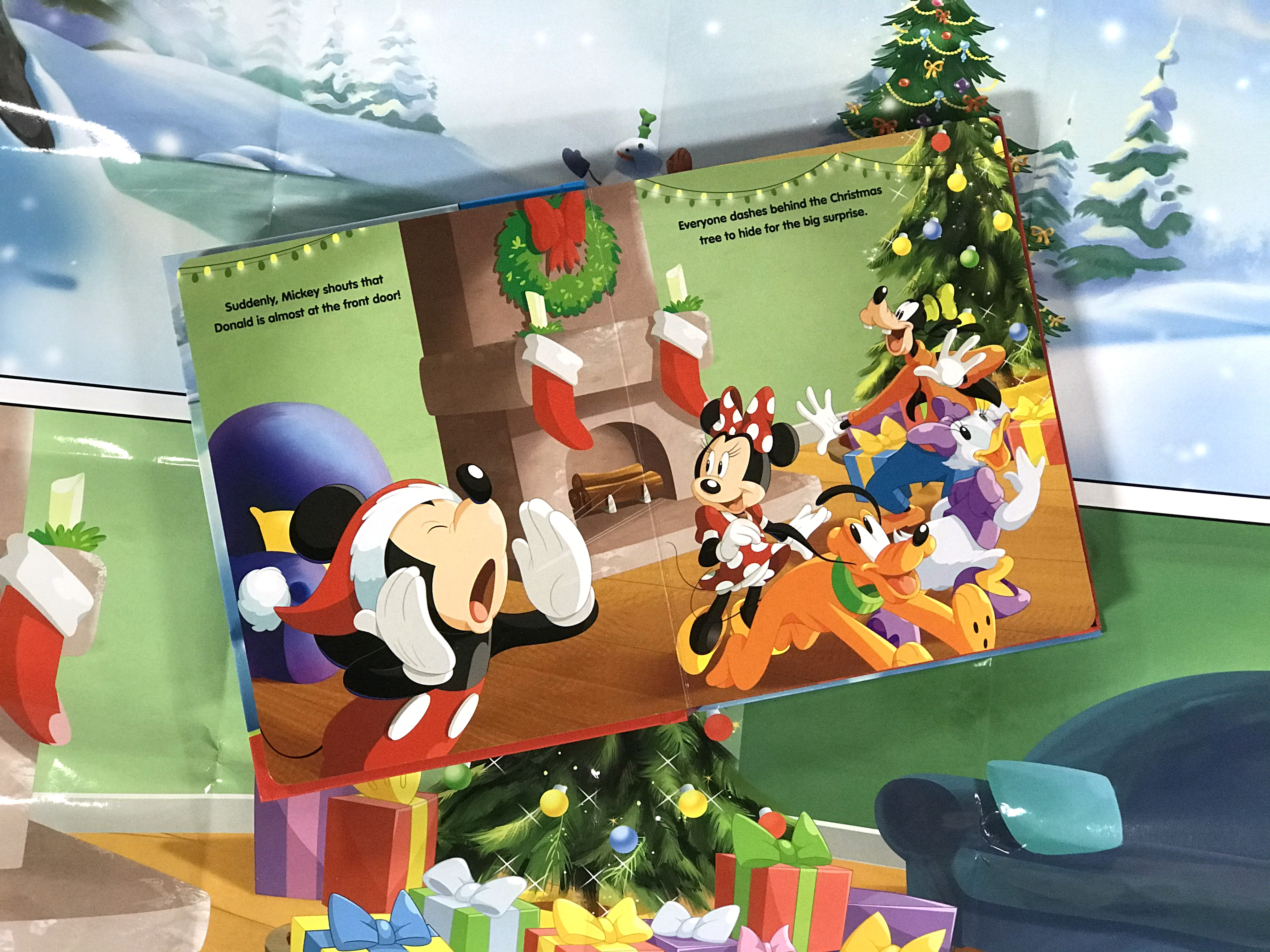 DISNEY MICKEY'S CHRISTMAS MY BUSY BOOK