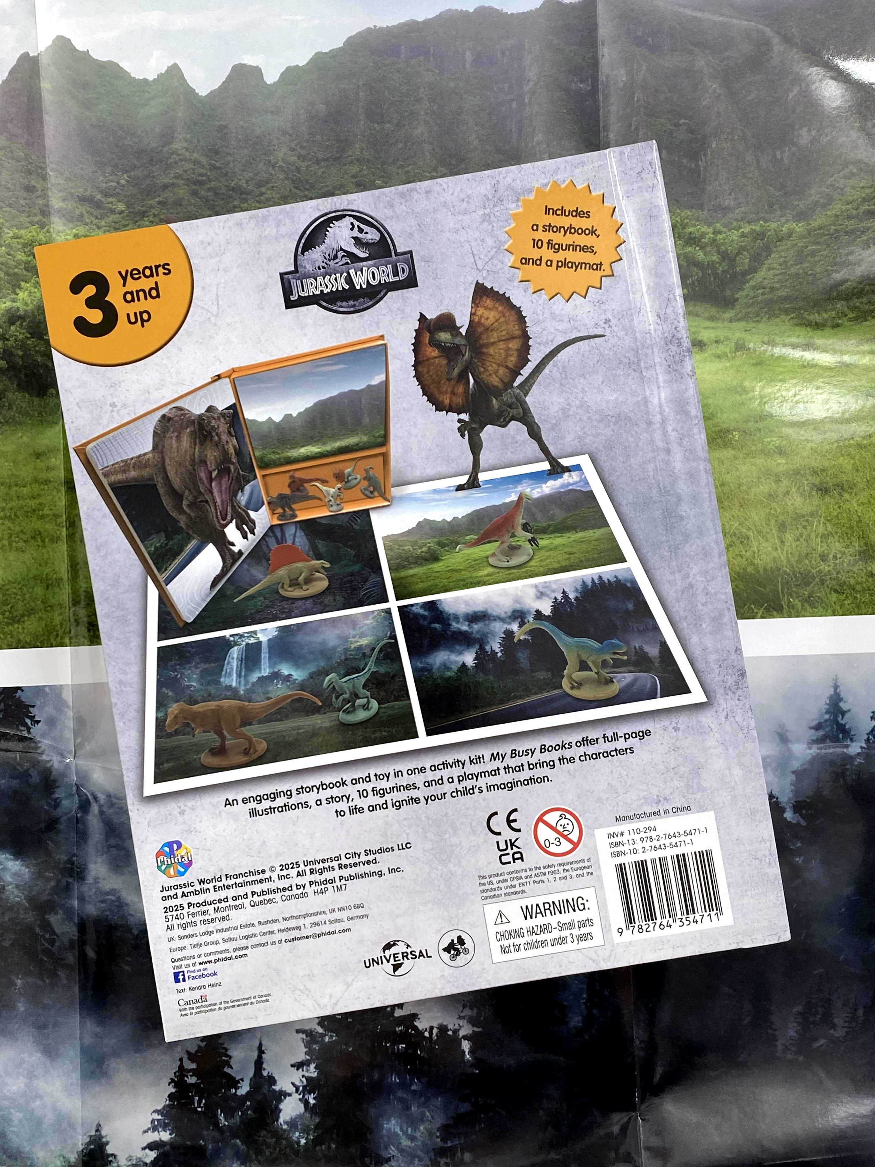 JURASSIC WORLD MY BUSY BOOKS