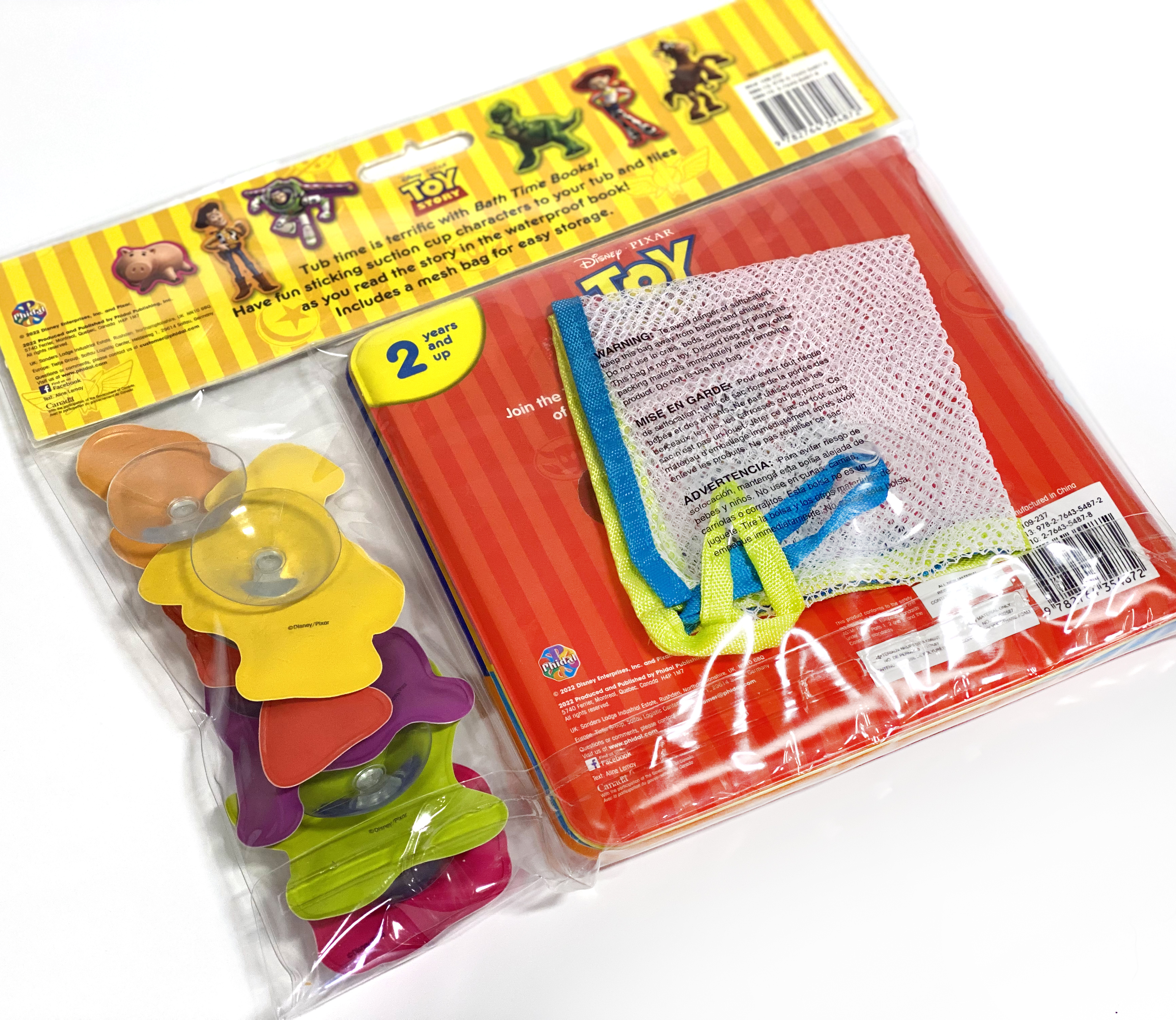 DISNEY TOY STORY BATH TIME BOOKS (EVA BAG)