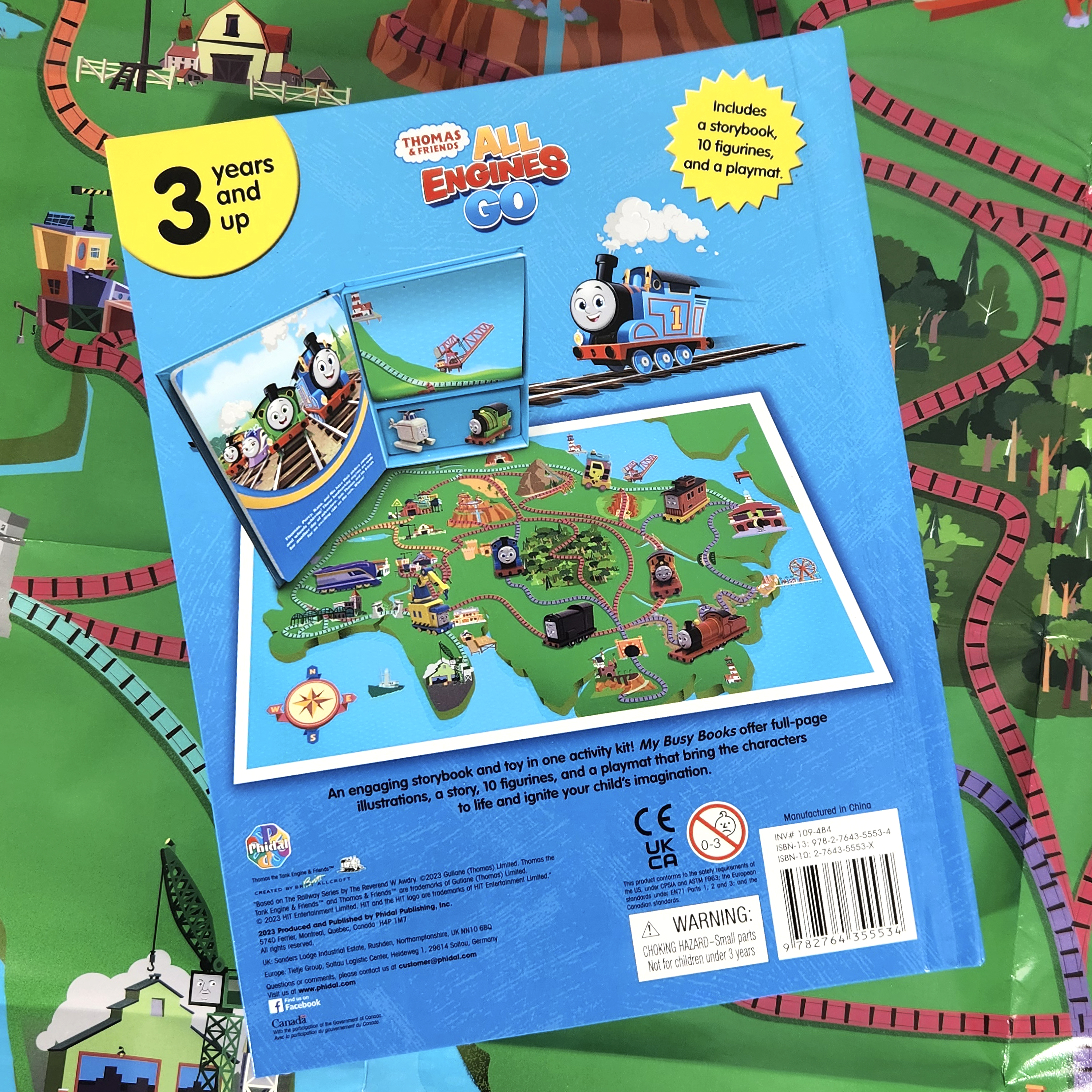 THOMAS ALL ENGINES GO MY BUSY BOOKS